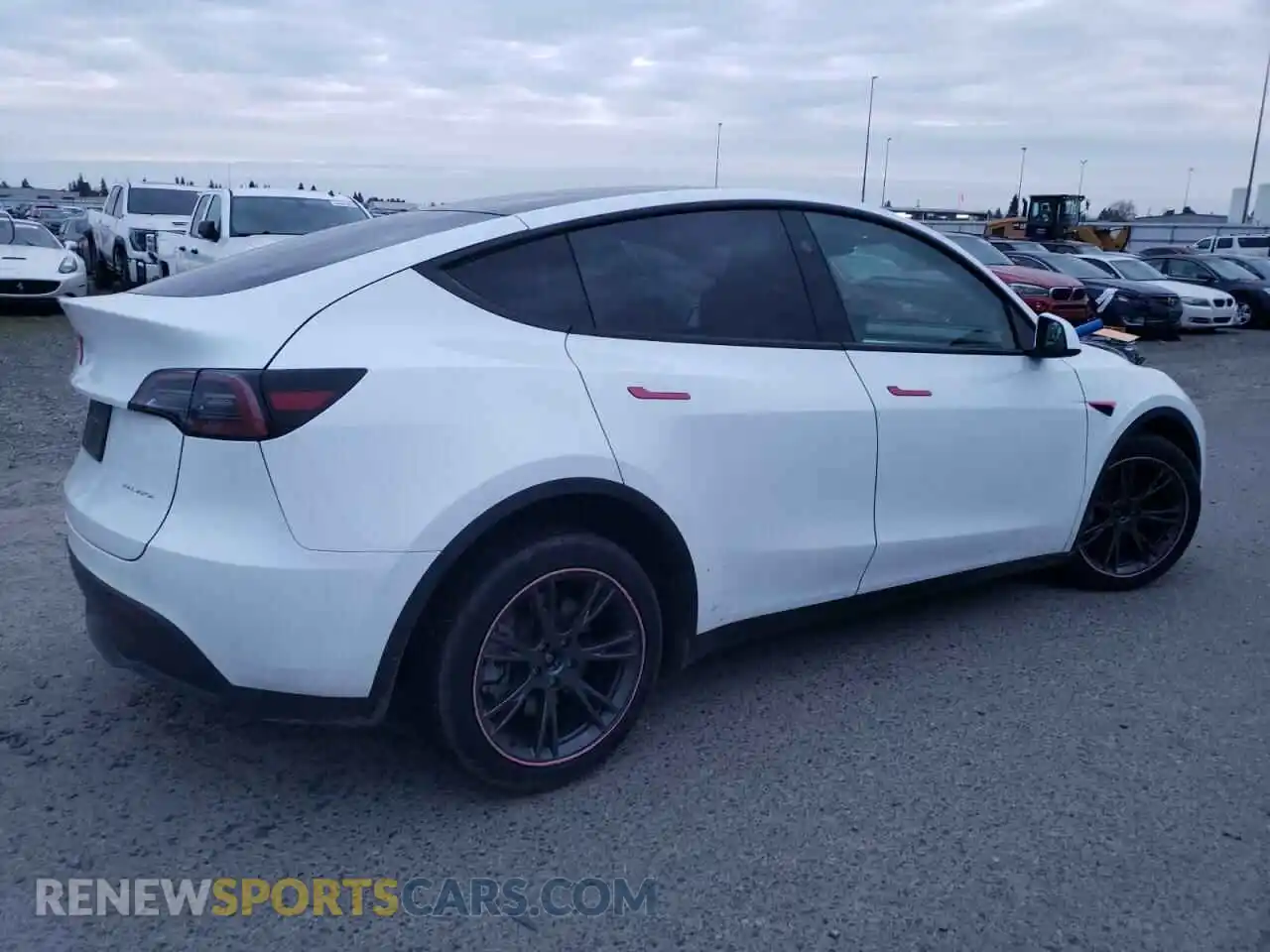 3 Photograph of a damaged car 7SAYGAEE9RF099721 TESLA MODEL Y 2024