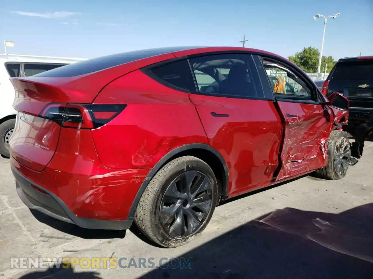3 Photograph of a damaged car 7SAYGAEE9RF198765 TESLA MODEL Y 2024