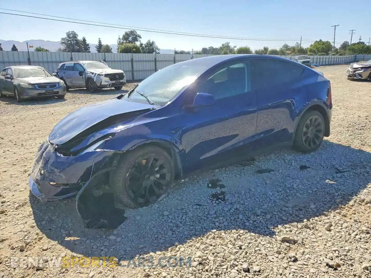 1 Фотография поврежденного автомобиля 7SAYGAEE9RF983478 TESLA MODEL Y 2024
