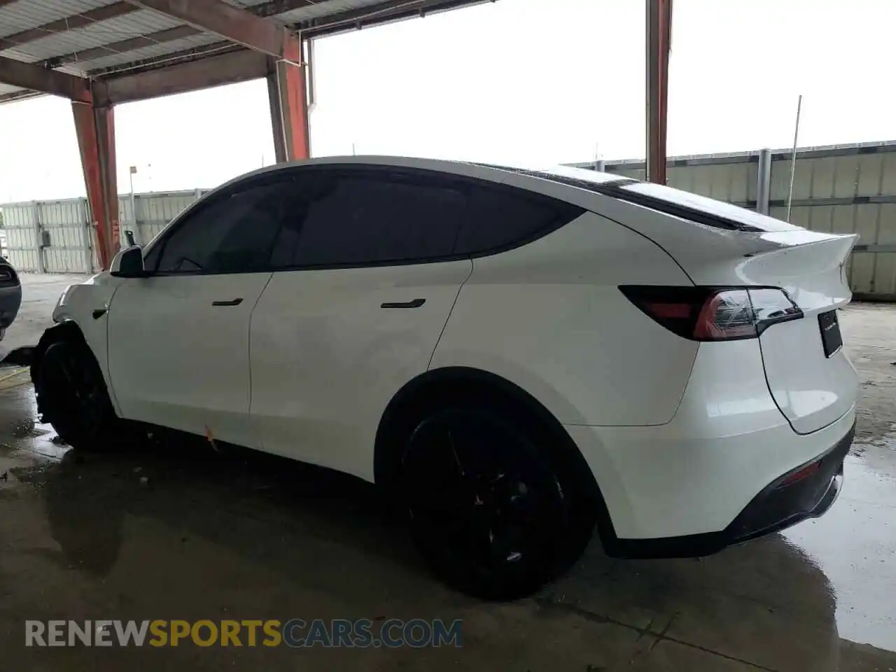 2 Photograph of a damaged car 7SAYGDED0RF034717 TESLA MODEL Y 2024