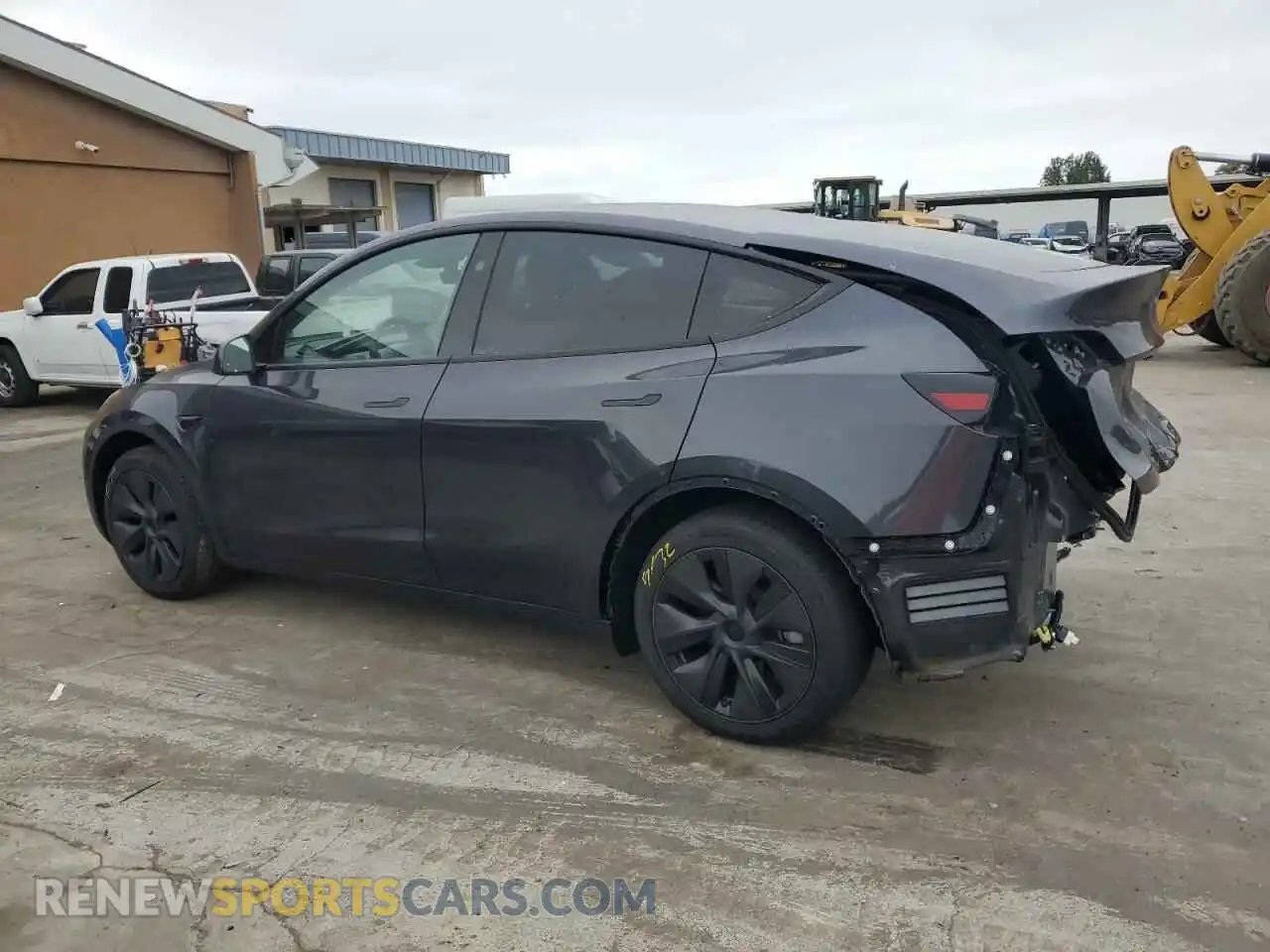2 Фотография поврежденного автомобиля 7SAYGDED0RF109366 TESLA MODEL Y 2024