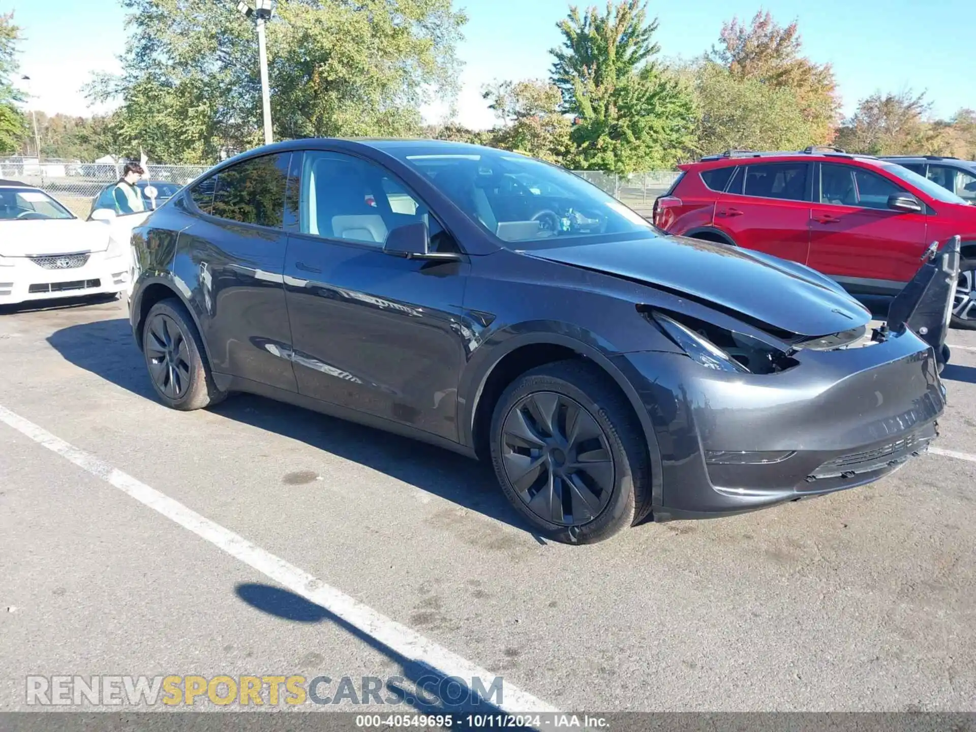 1 fotografías del automóvil dañado 7SAYGDED0RF178607 TESLA MODEL Y 2024