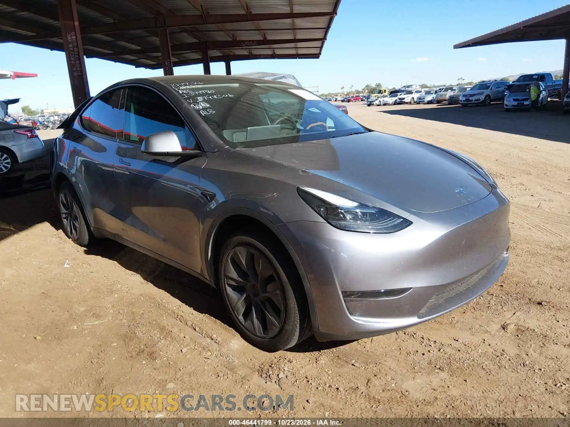 1 Photograph of a damaged car 7SAYGDED0RF194306 TESLA MODEL Y 2024