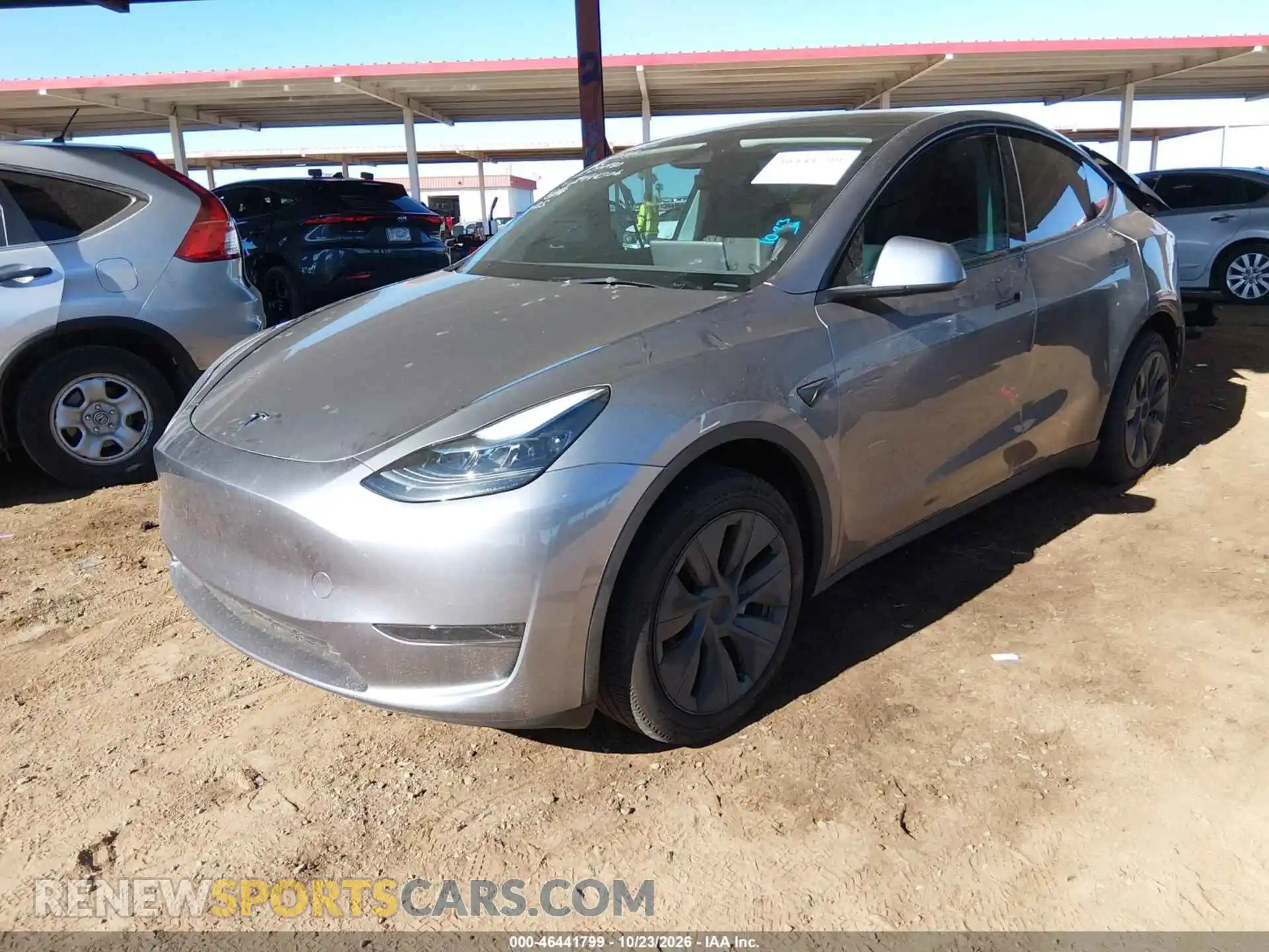 2 Photograph of a damaged car 7SAYGDED0RF194306 TESLA MODEL Y 2024