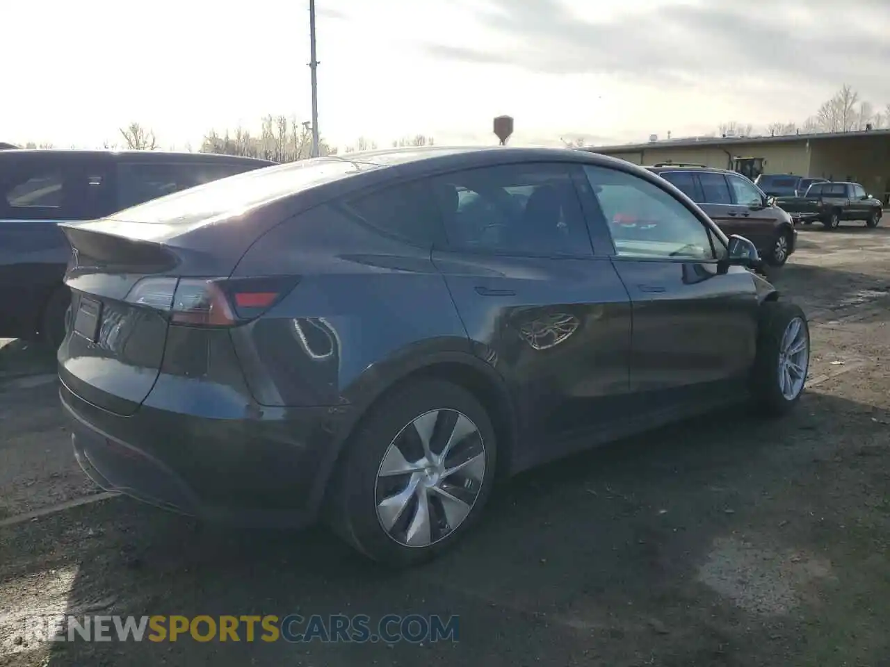 3 Photograph of a damaged car 7SAYGDED1RF016792 TESLA MODEL Y 2024