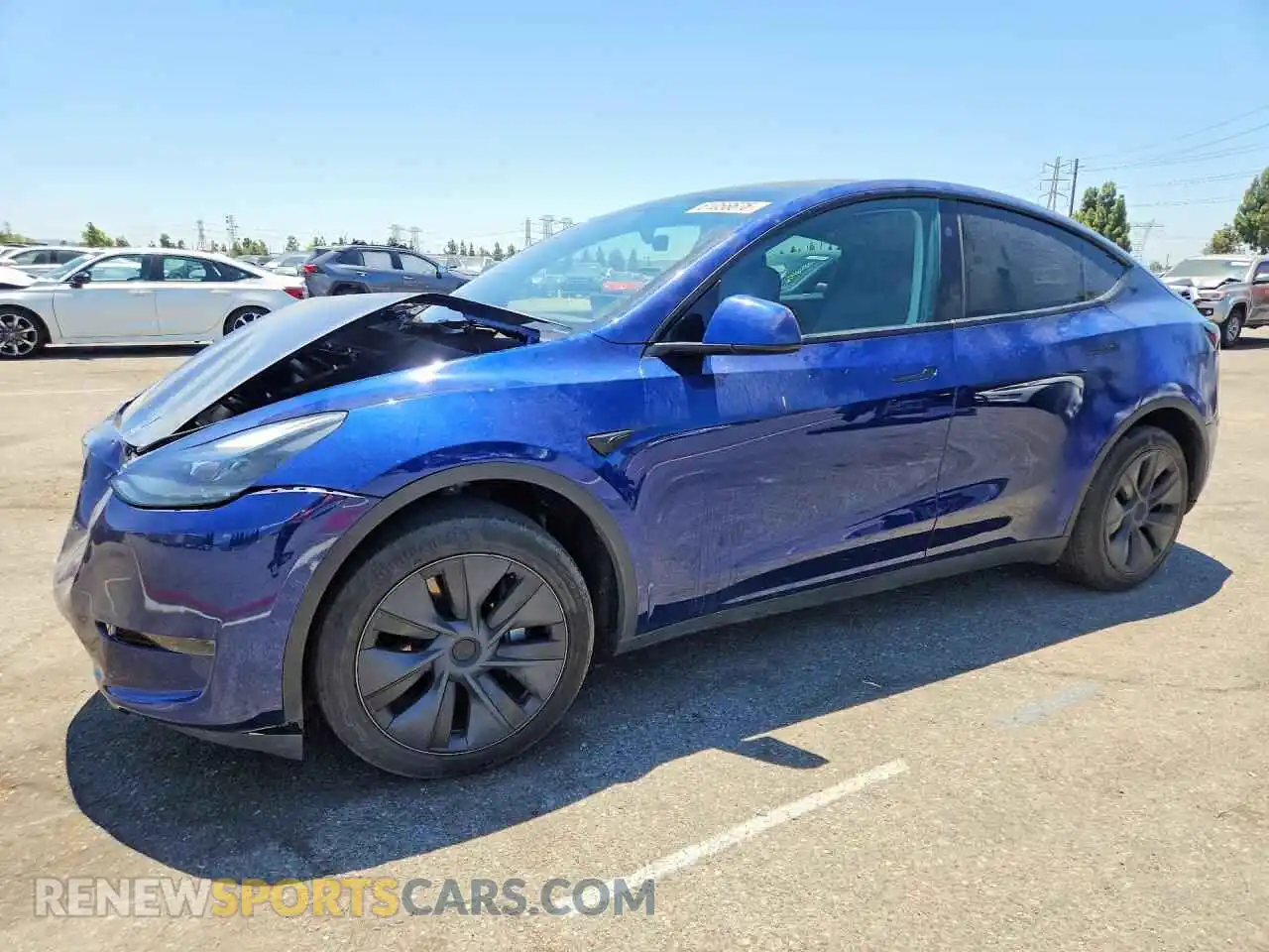 1 fotografías del automóvil dañado 7SAYGDED1RF160696 TESLA MODEL Y 2024