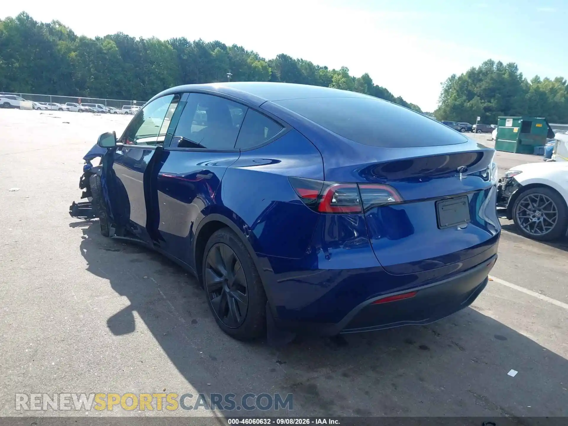 3 Фотография поврежденного автомобиля 7SAYGDED1RF191950 TESLA MODEL Y 2024