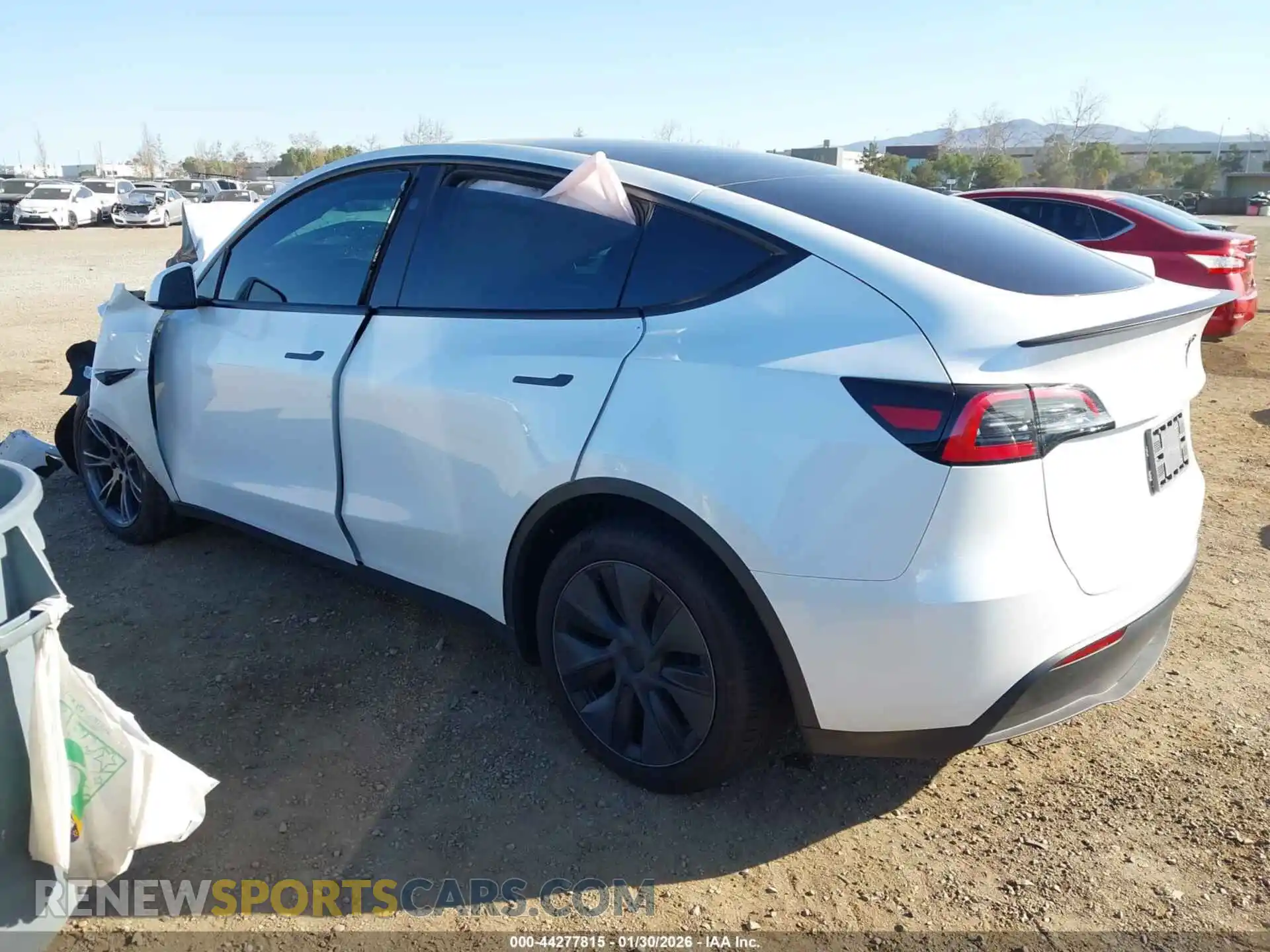 3 Photograph of a damaged car 7SAYGDED1RF193049 TESLA MODEL Y 2024