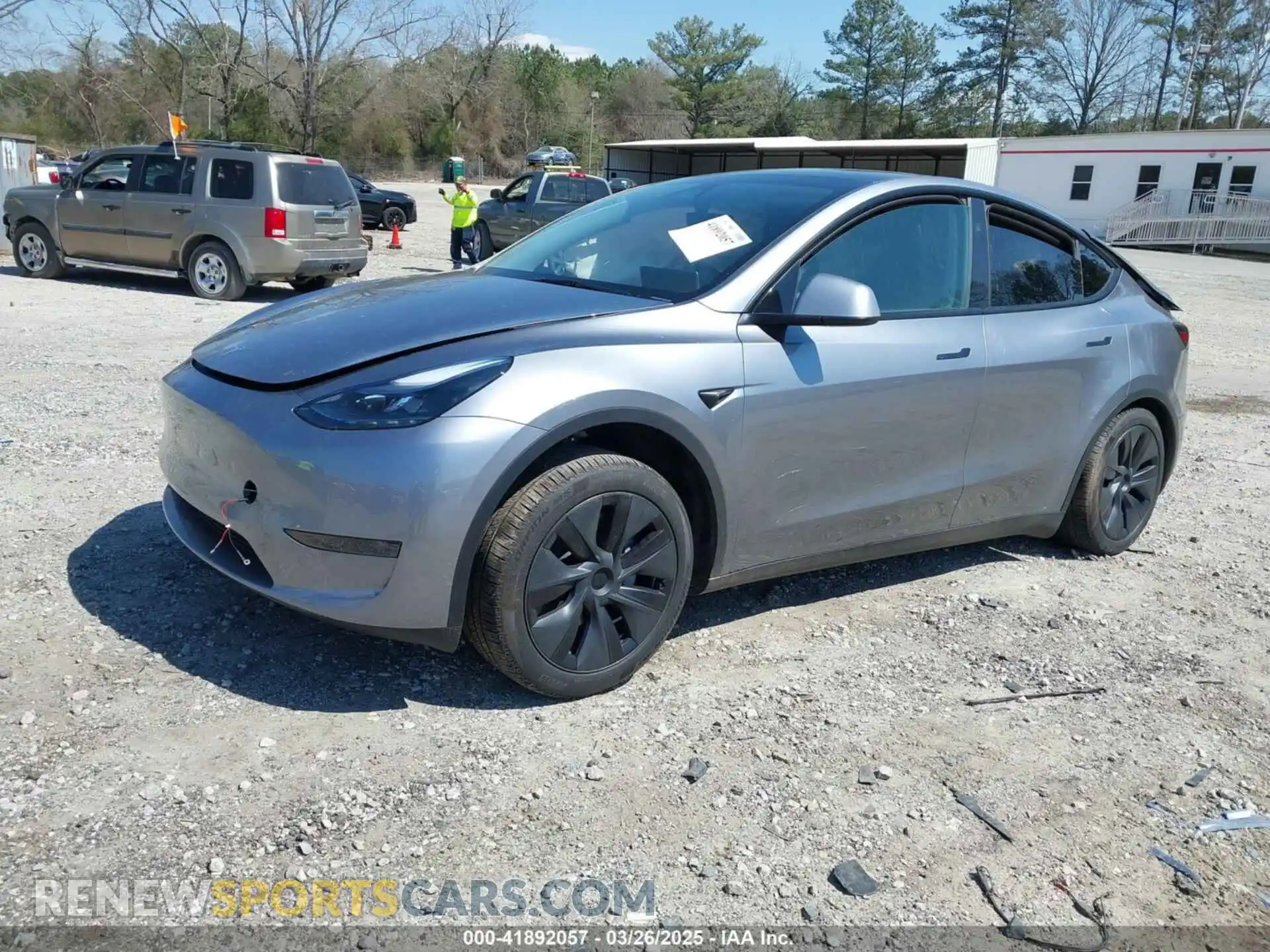 2 Photograph of a damaged car 7SAYGDED2RA320291 TESLA MODEL Y 2024