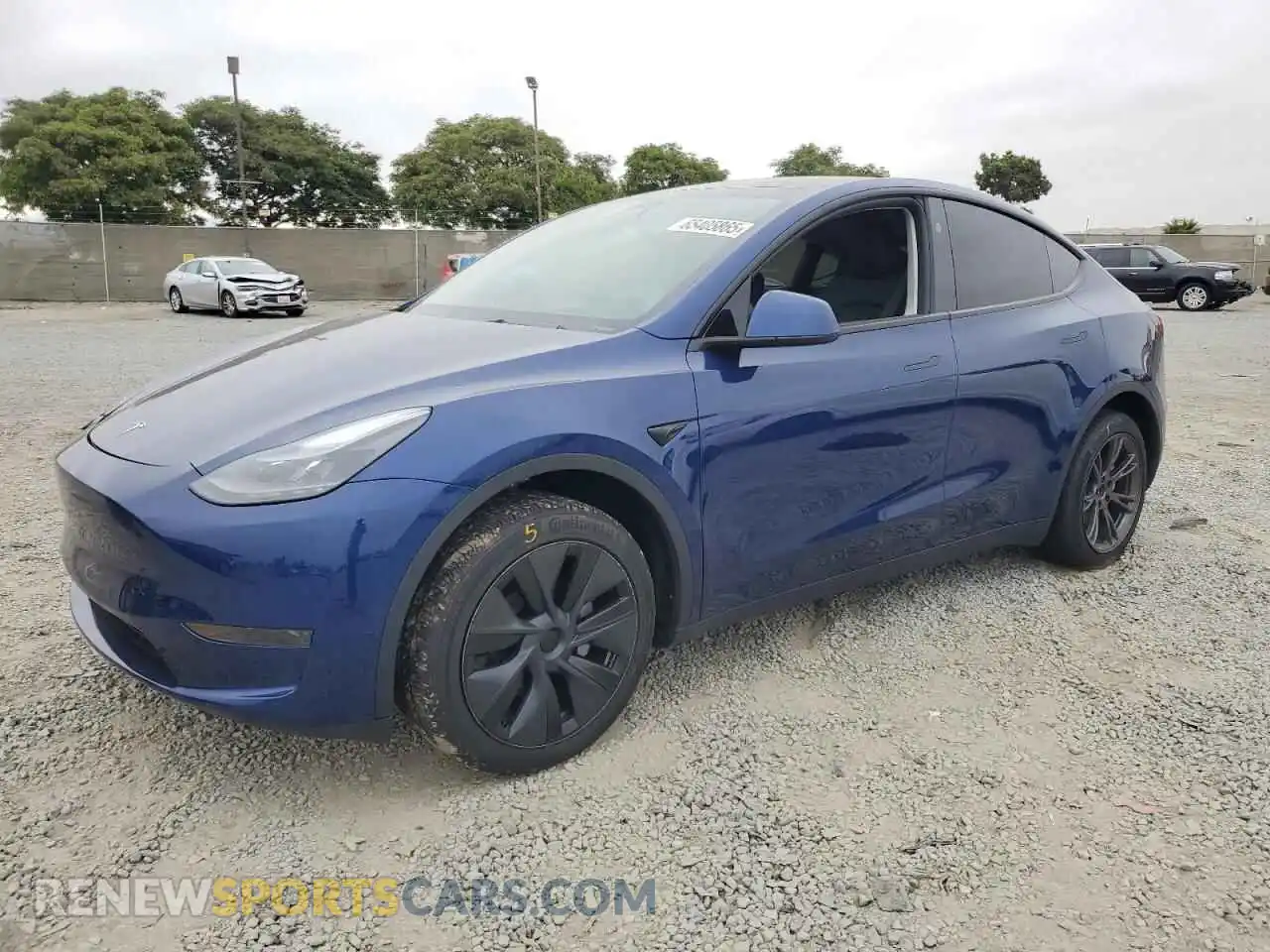 1 Фотография поврежденного автомобиля 7SAYGDED2RF110499 TESLA MODEL Y 2024