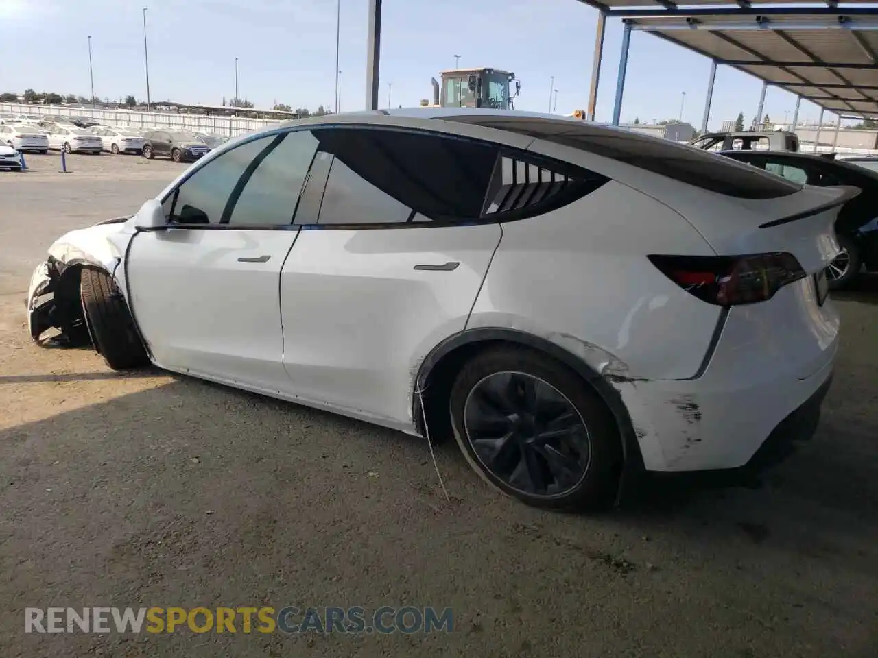 2 Photograph of a damaged car 7SAYGDED2RF122734 TESLA MODEL Y 2024