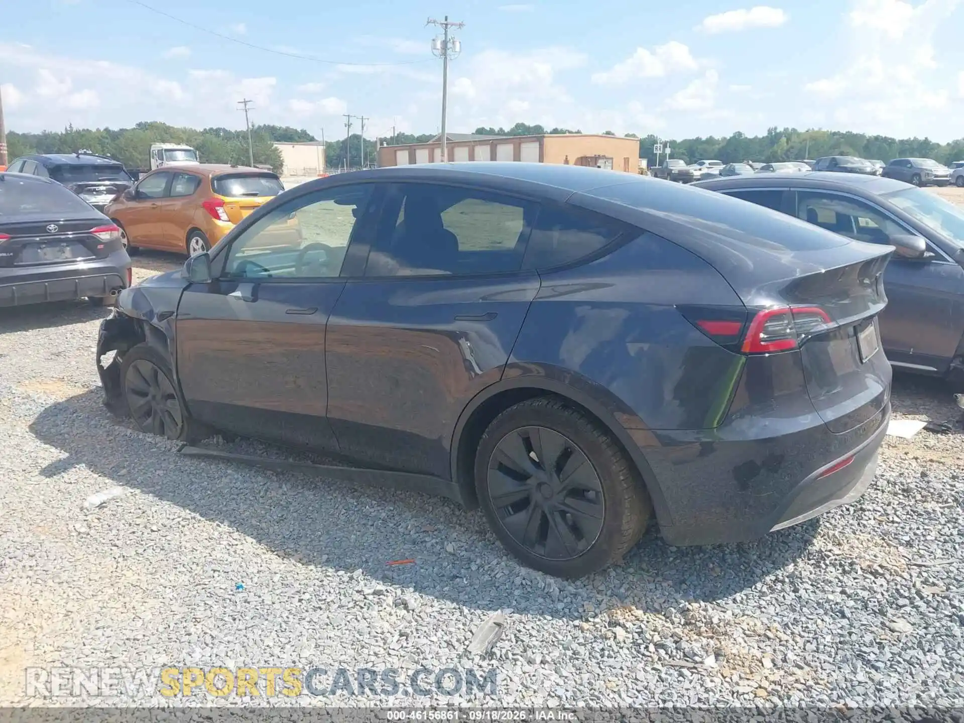 3 Photograph of a damaged car 7SAYGDED3RA324933 TESLA MODEL Y 2024