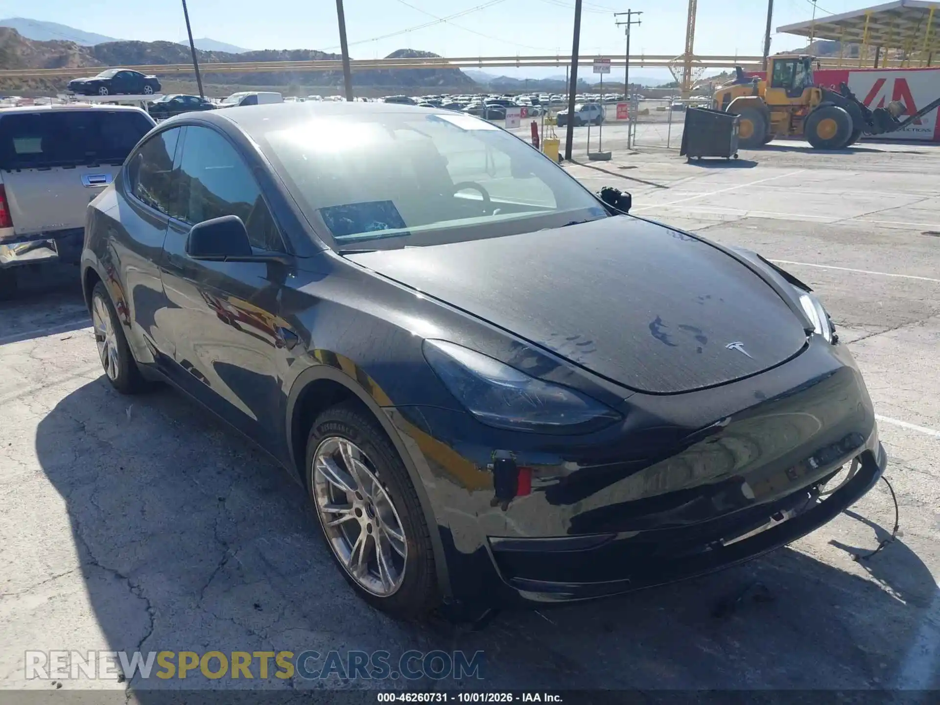 1 fotografías del automóvil dañado 7SAYGDED3RF009441 TESLA MODEL Y 2024