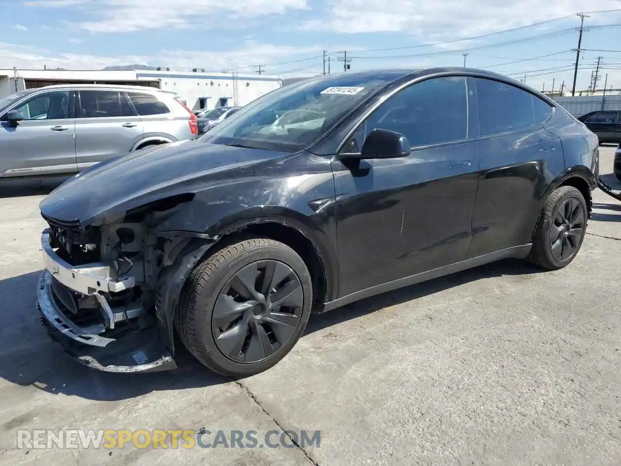 1 Photograph of a damaged car 7SAYGDED3RF182893 TESLA MODEL Y 2024