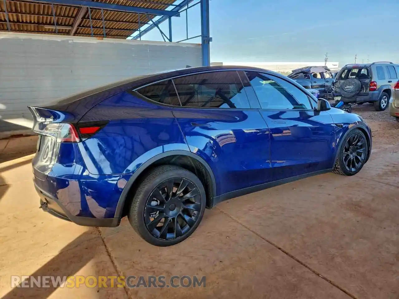3 Photograph of a damaged car 7SAYGDED4RF053626 TESLA MODEL Y 2024