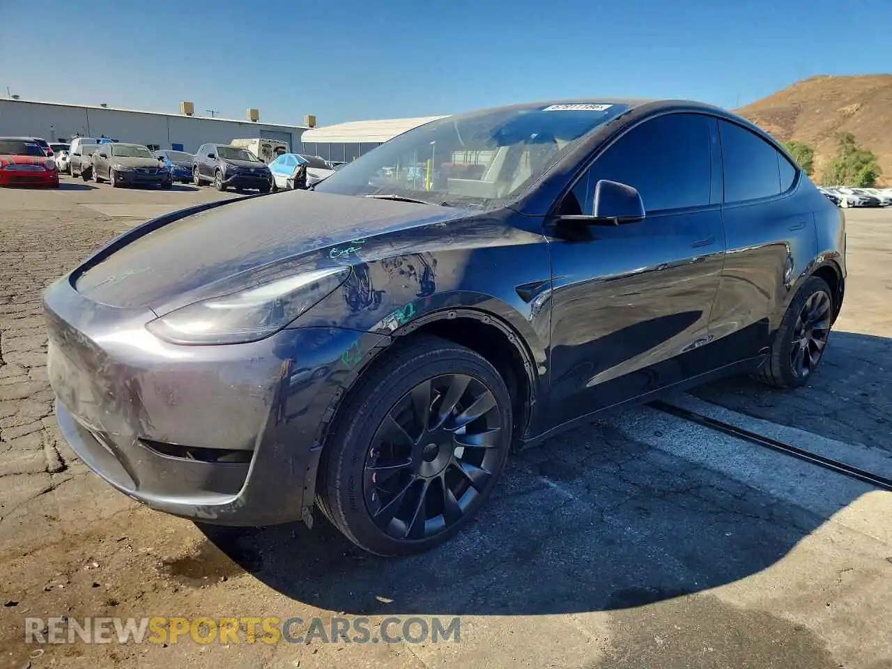 1 fotografías del automóvil dañado 7SAYGDED4RF054422 TESLA MODEL Y 2024