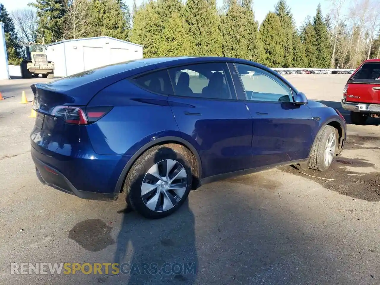 3 Photograph of a damaged car 7SAYGDED4RF056638 TESLA MODEL Y 2024