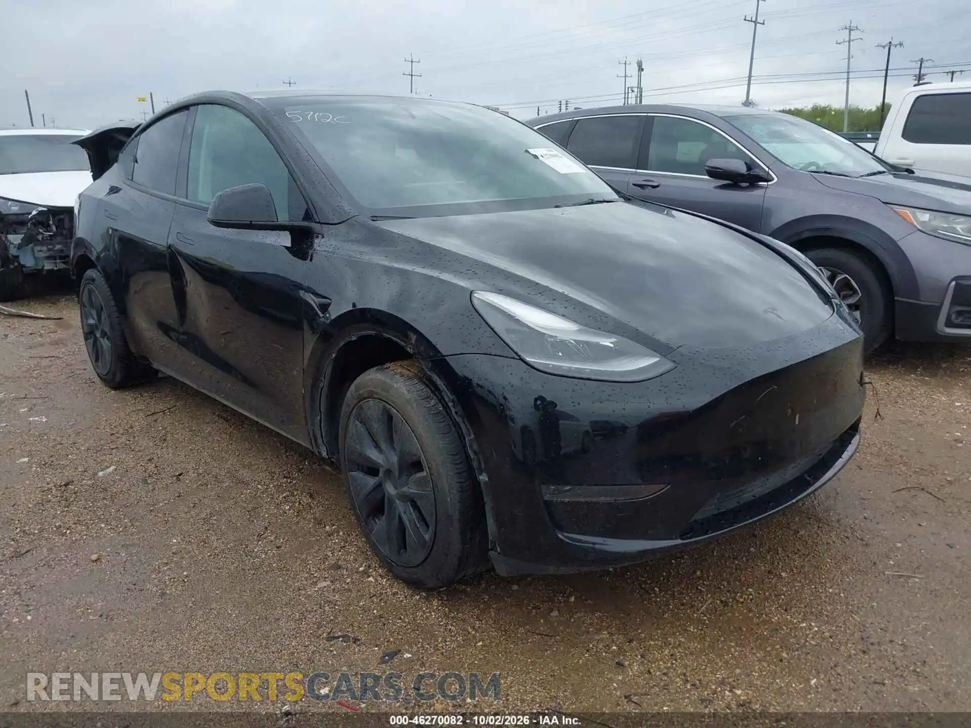 1 Photograph of a damaged car 7SAYGDED4RF114649 TESLA MODEL Y 2024