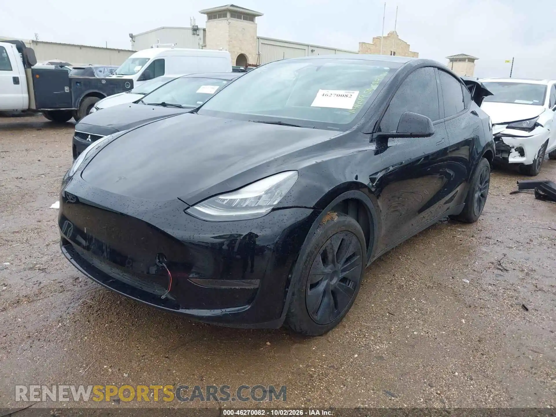 2 Photograph of a damaged car 7SAYGDED4RF114649 TESLA MODEL Y 2024