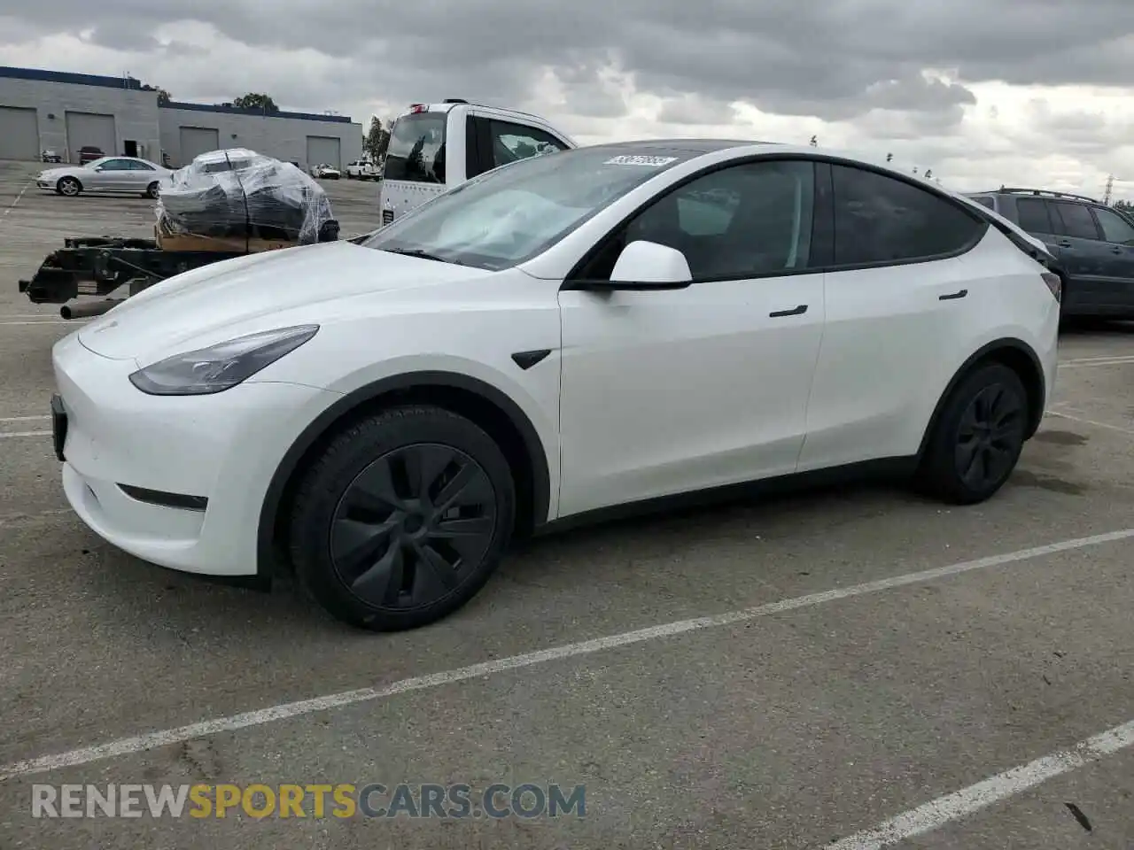 1 Photograph of a damaged car 7SAYGDED4RF118247 TESLA MODEL Y 2024