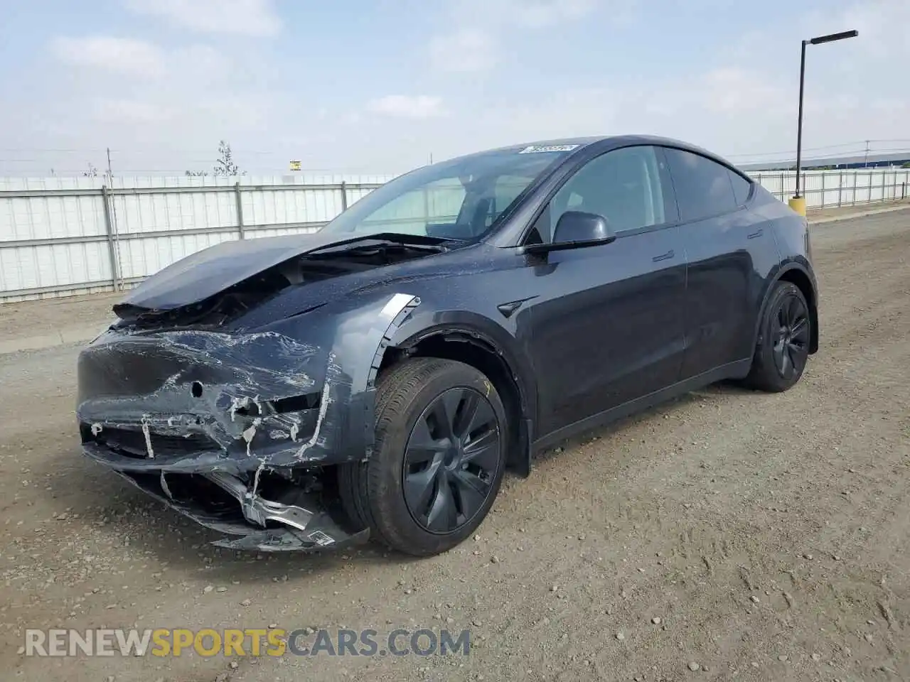 1 Photograph of a damaged car 7SAYGDED4RF126610 TESLA MODEL Y 2024