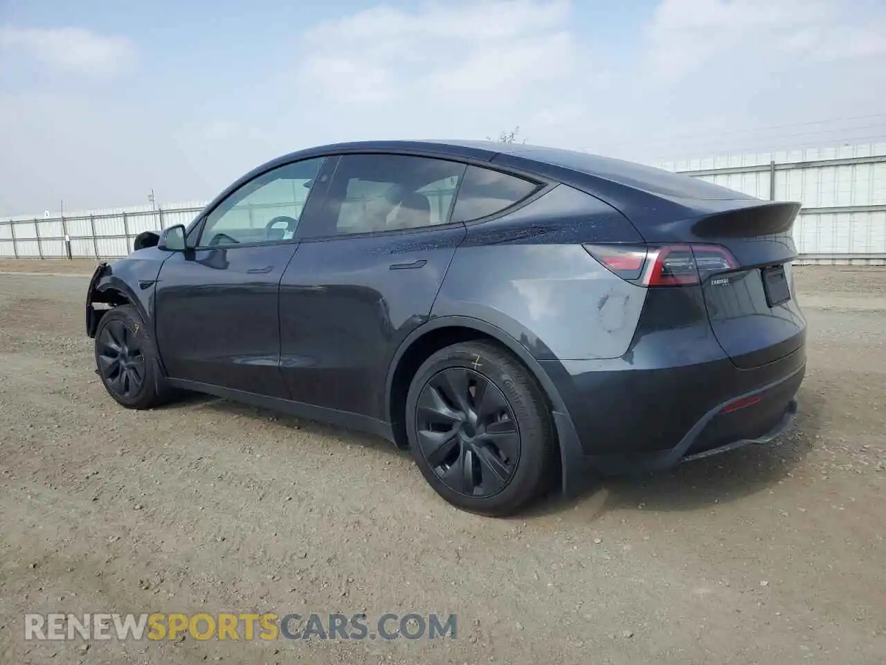 2 Photograph of a damaged car 7SAYGDED4RF126610 TESLA MODEL Y 2024