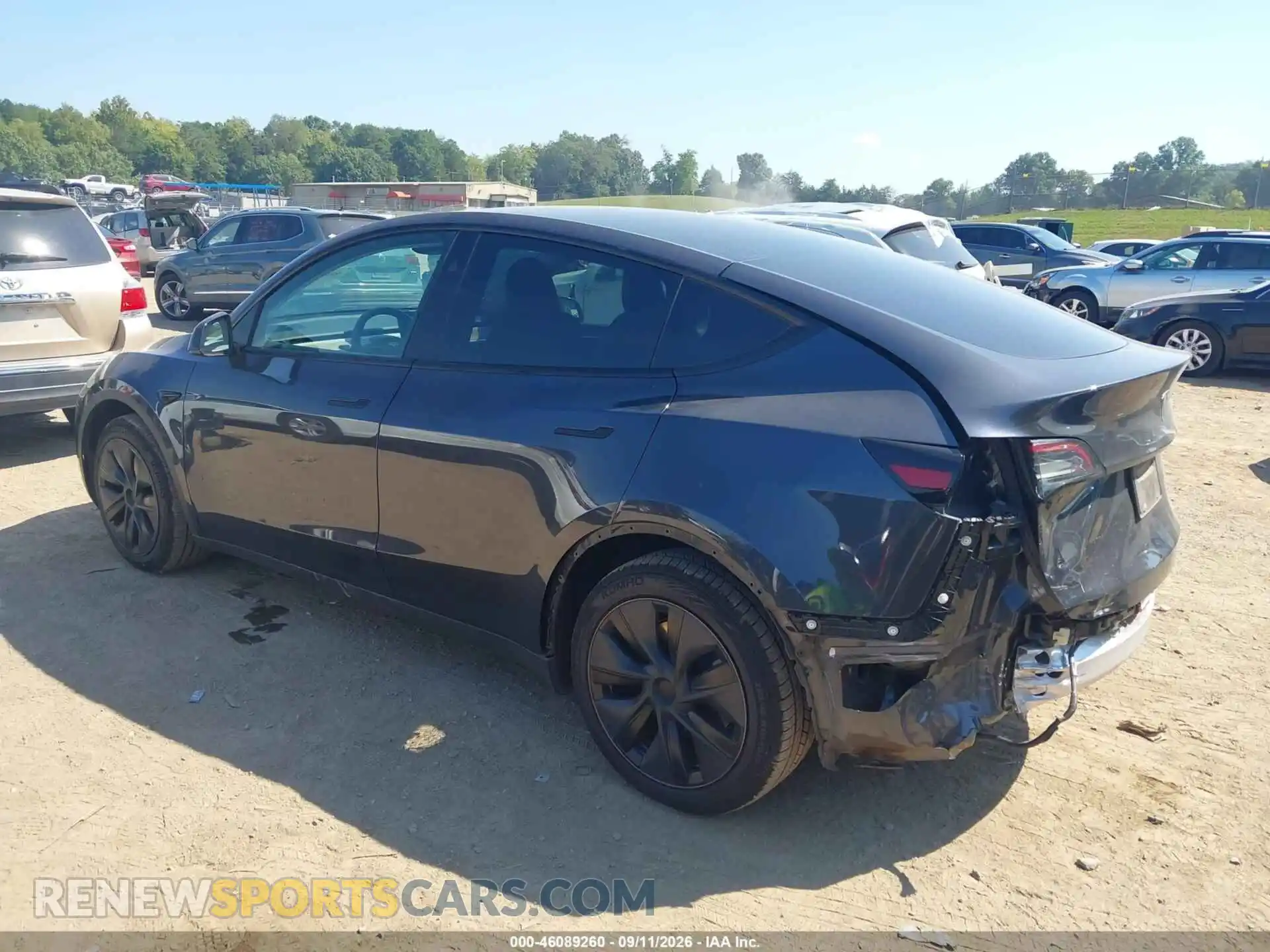 3 Photograph of a damaged car 7SAYGDED4RF159039 TESLA MODEL Y 2024