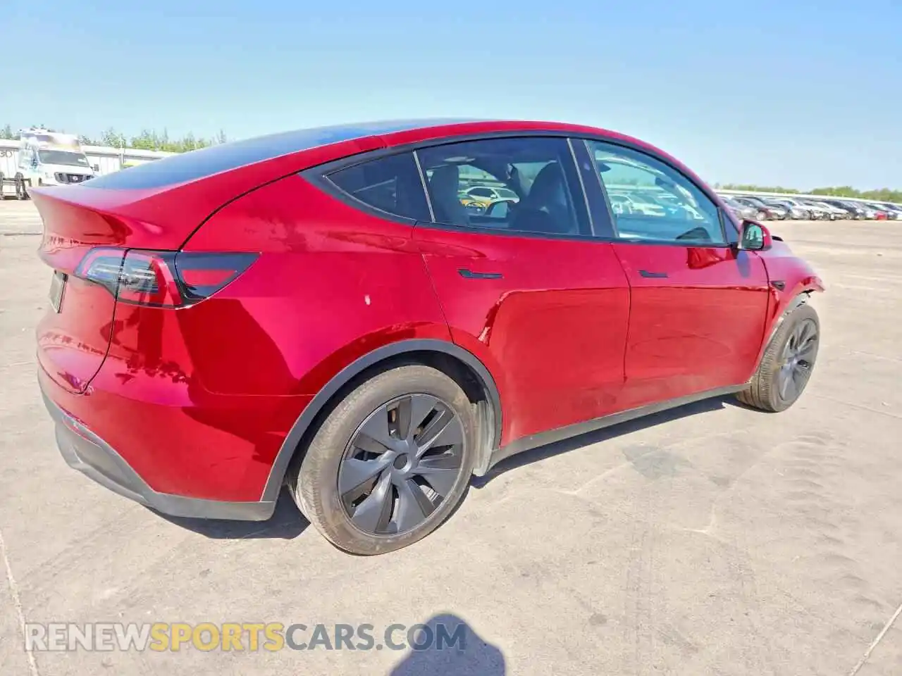 3 Photograph of a damaged car 7SAYGDED5RA306465 TESLA MODEL Y 2024