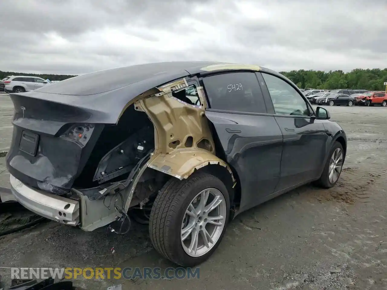 3 Фотография поврежденного автомобиля 7SAYGDED5RF018979 TESLA MODEL Y 2024