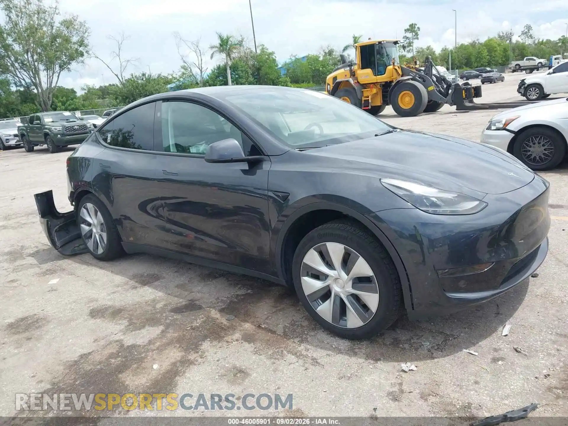 1 Фотография поврежденного автомобиля 7SAYGDED5RF091799 TESLA MODEL Y 2024