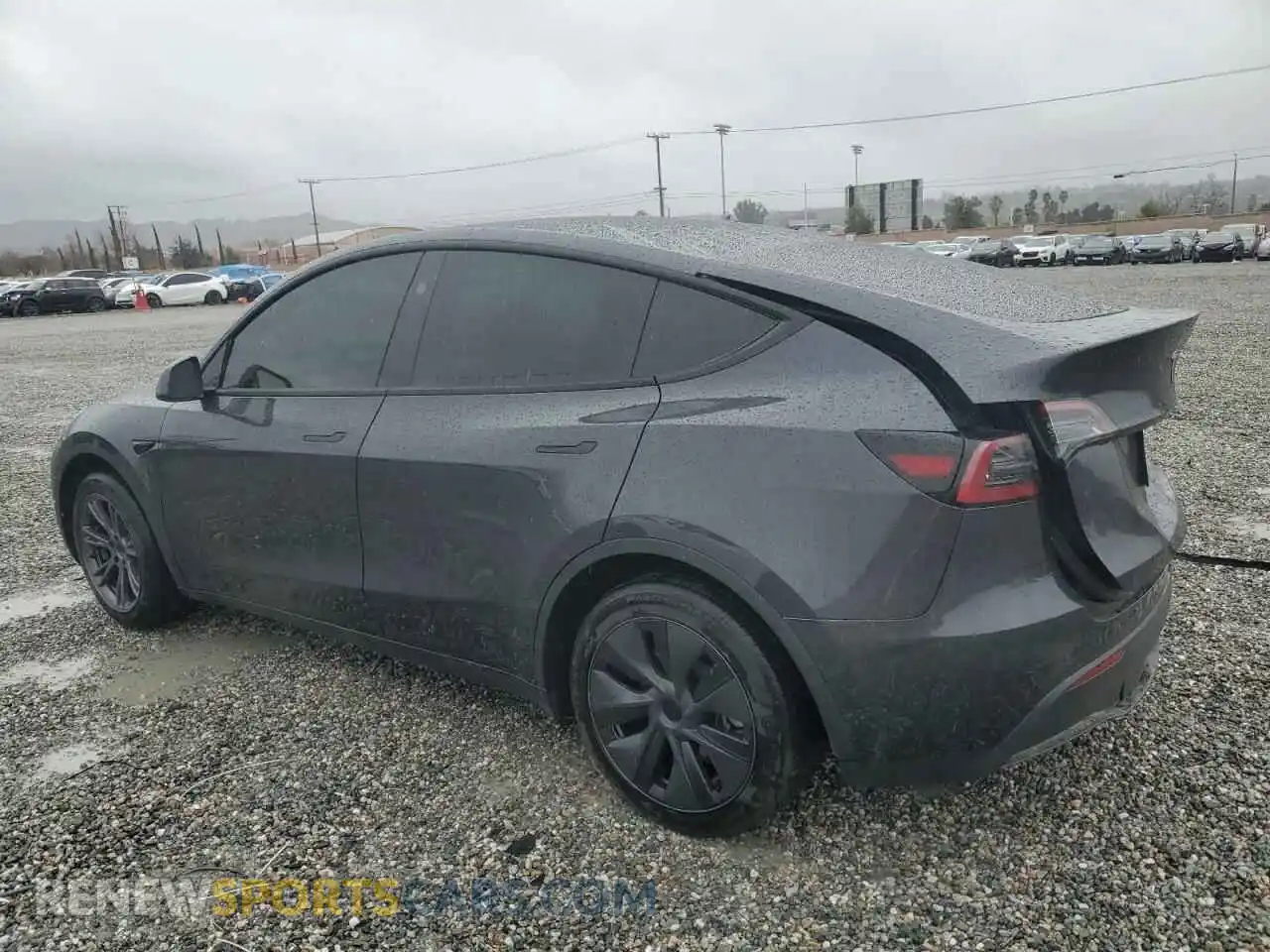 2 Photograph of a damaged car 7SAYGDED5RF125093 TESLA MODEL Y 2024
