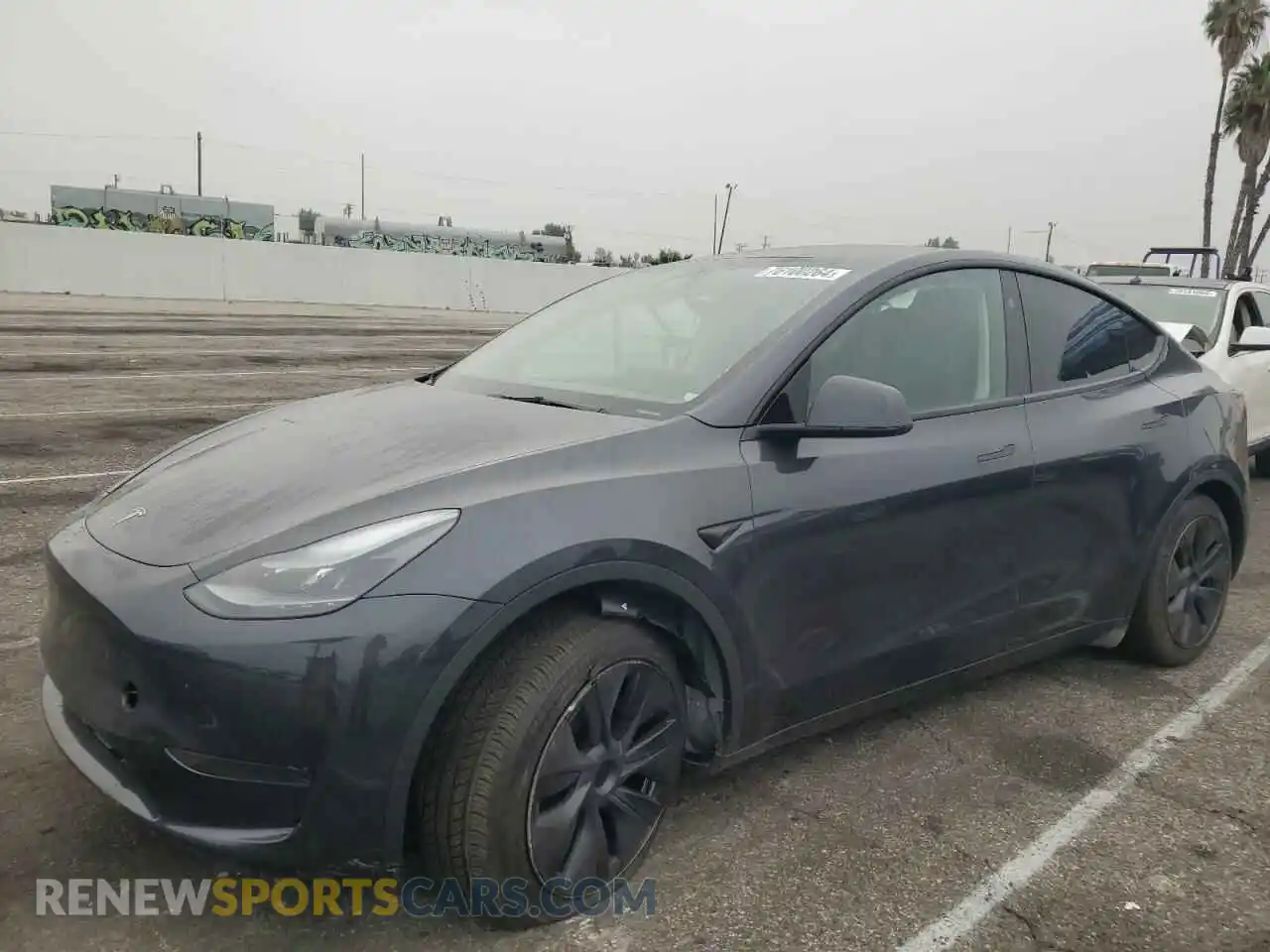 1 fotografías del automóvil dañado 7SAYGDED5RF161155 TESLA MODEL Y 2024