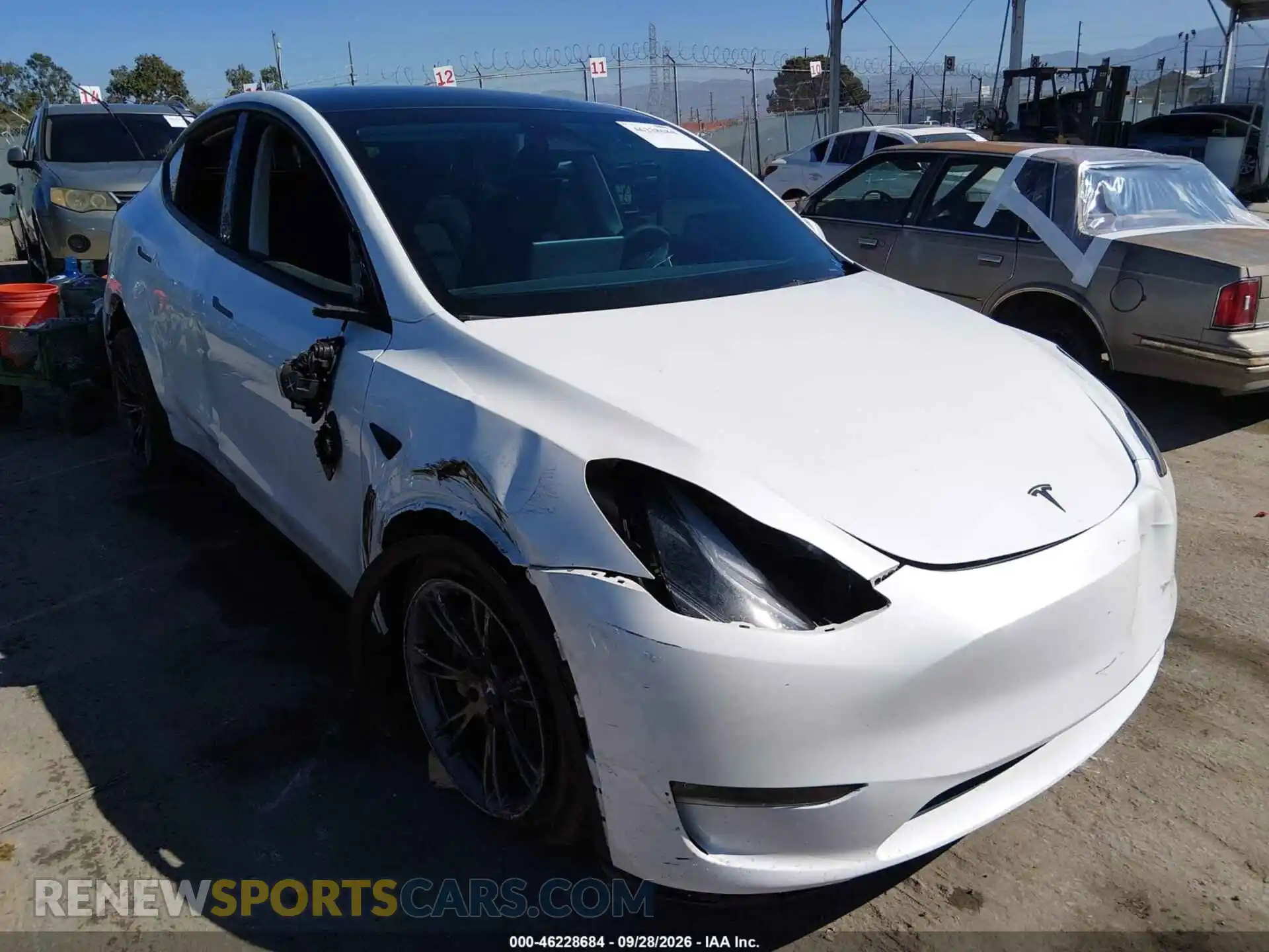 1 fotografías del automóvil dañado 7SAYGDED5RF170650 TESLA MODEL Y 2024