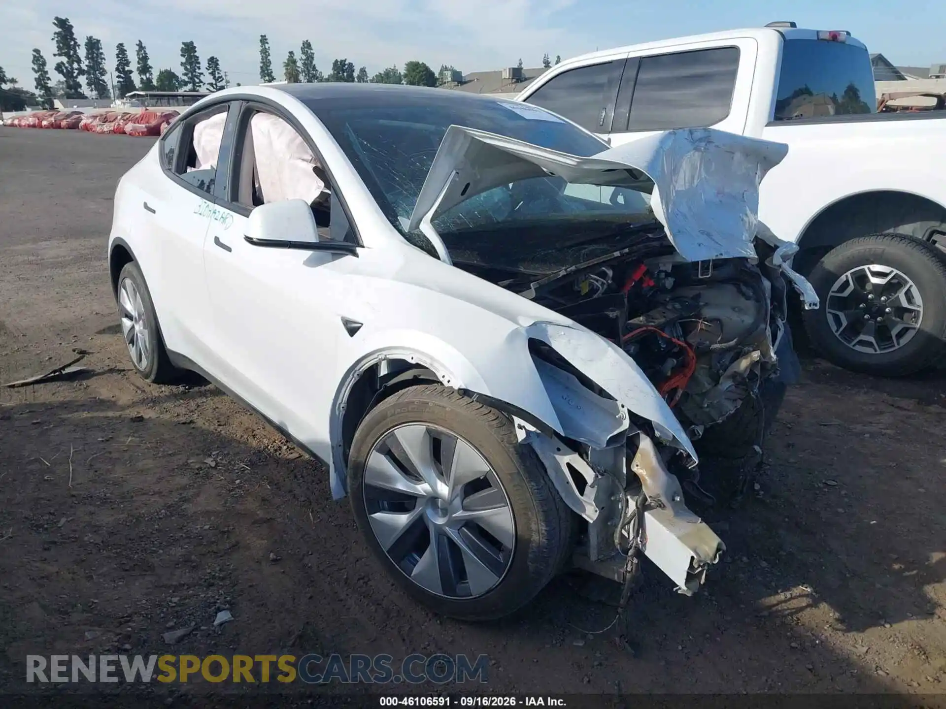 1 fotografías del automóvil dañado 7SAYGDED8RF082398 TESLA MODEL Y 2024