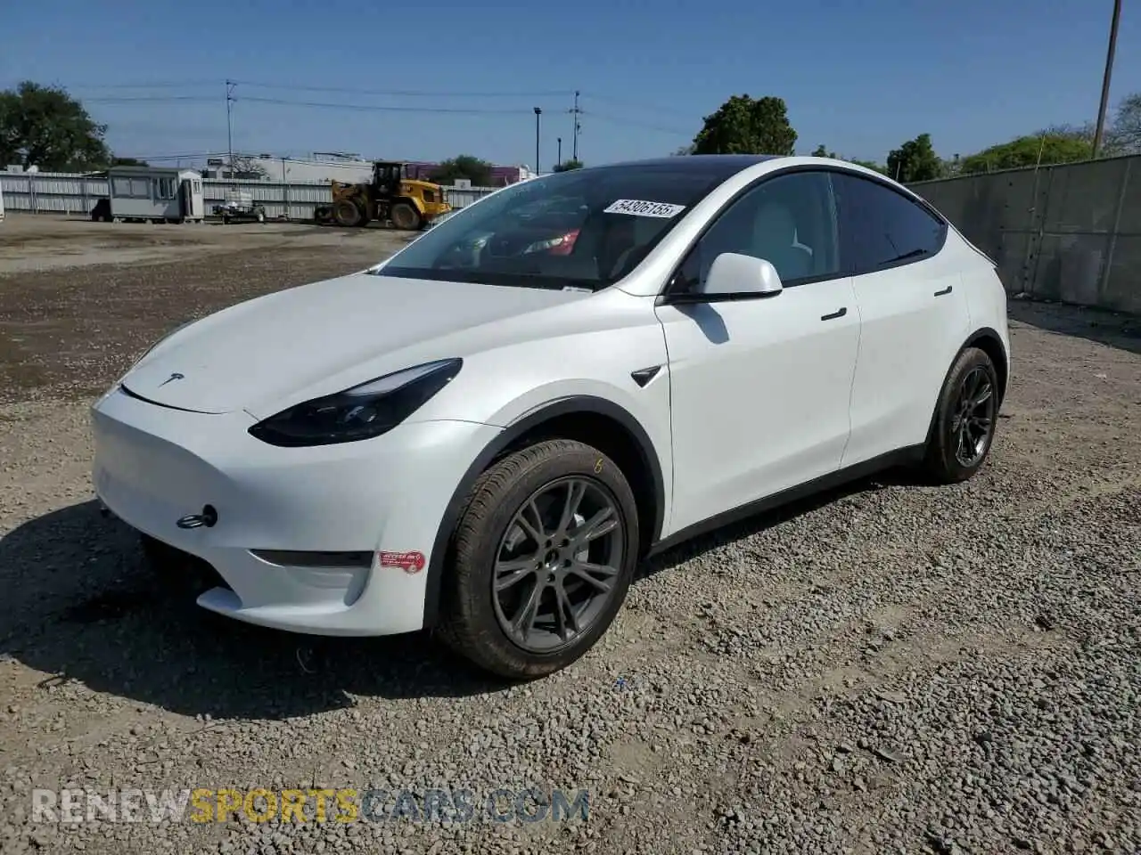 1 Photograph of a damaged car 7SAYGDED8RF105176 TESLA MODEL Y 2024