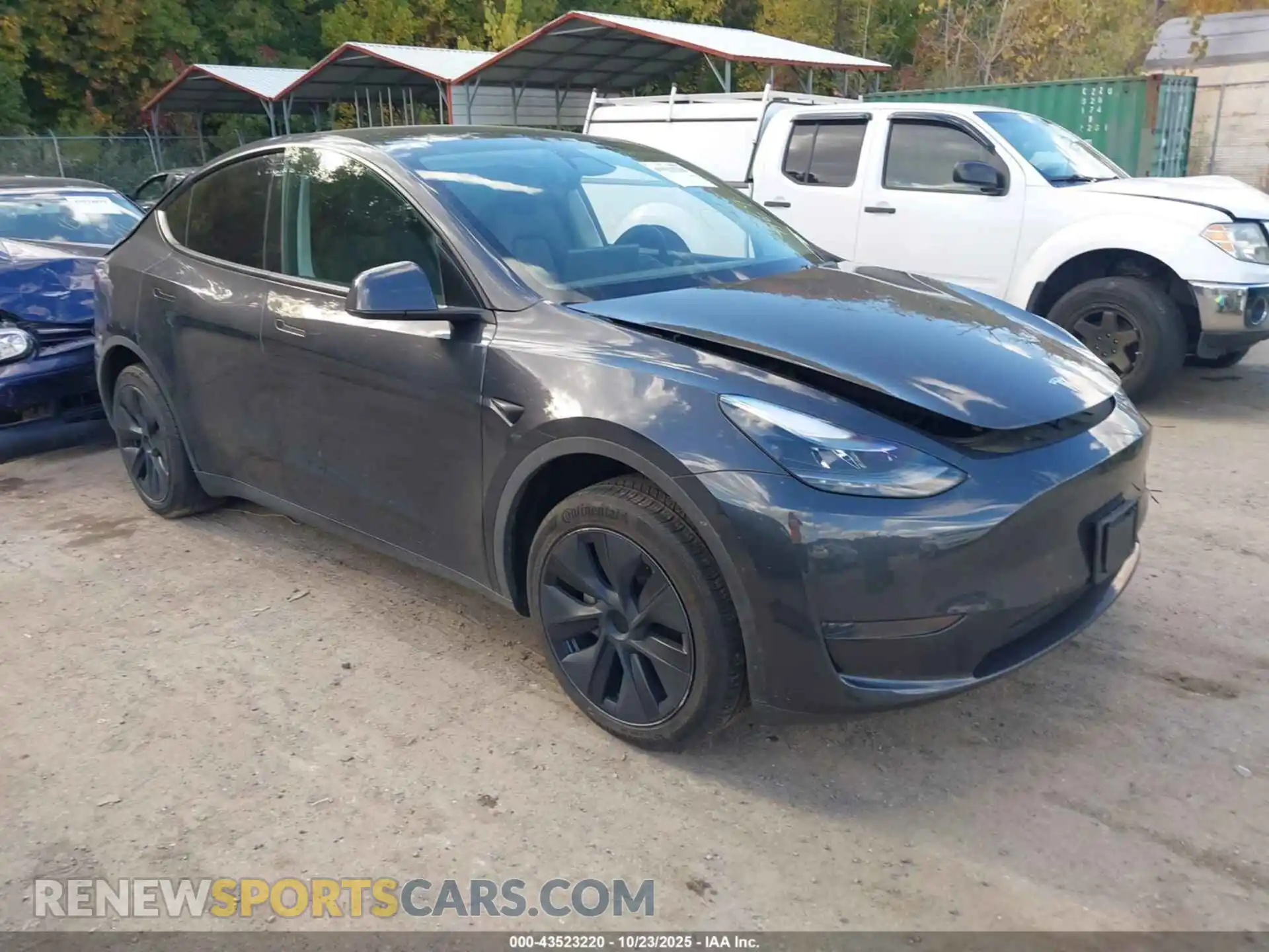 1 Photograph of a damaged car 7SAYGDED8RF122821 TESLA MODEL Y 2024