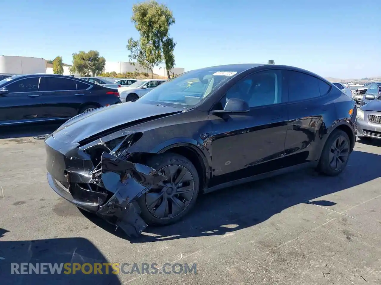 1 fotografías del automóvil dañado 7SAYGDED8RF123452 TESLA MODEL Y 2024