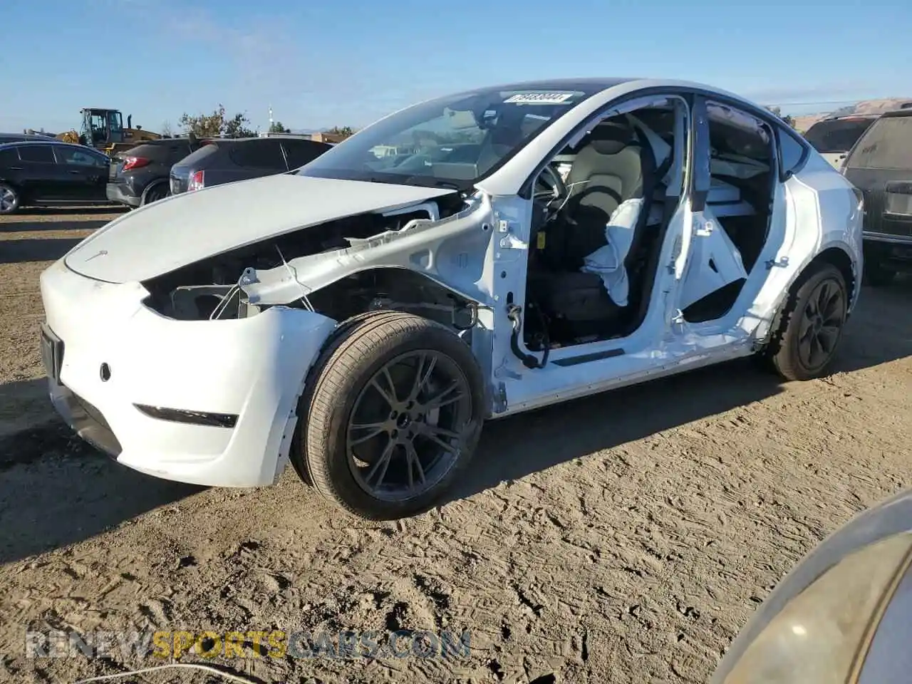 1 fotografías del automóvil dañado 7SAYGDED8RF156144 TESLA MODEL Y 2024