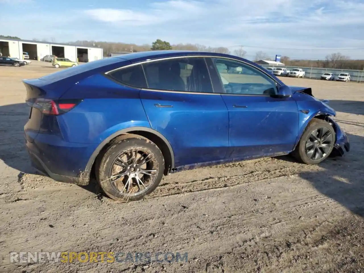 3 Photograph of a damaged car 7SAYGDED8RF170299 TESLA MODEL Y 2024