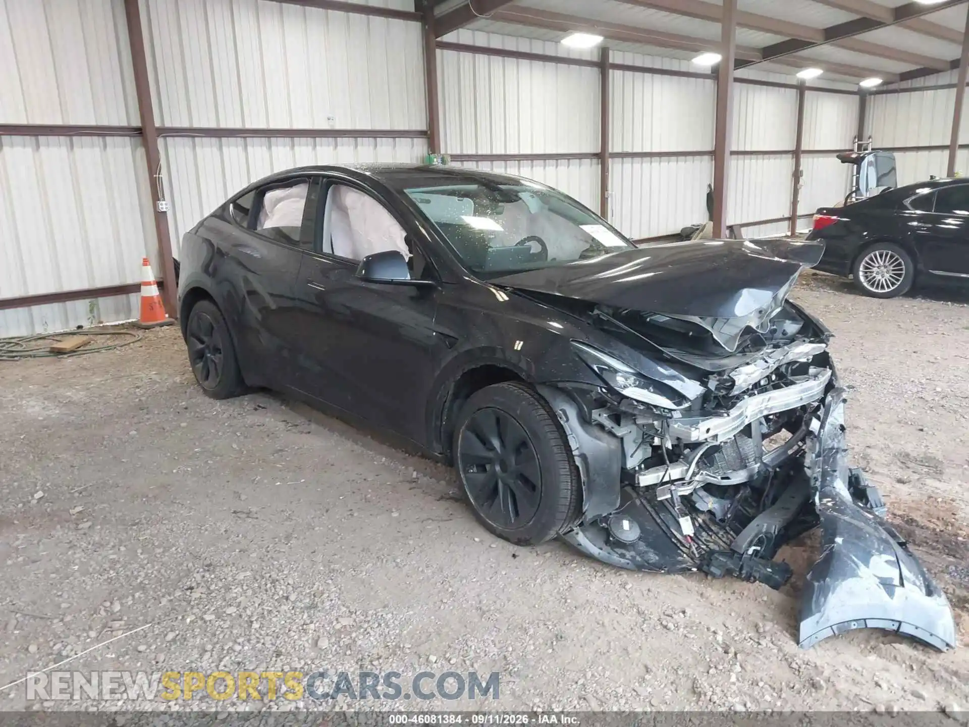 1 Photograph of a damaged car 7SAYGDED9RA322300 TESLA MODEL Y 2024