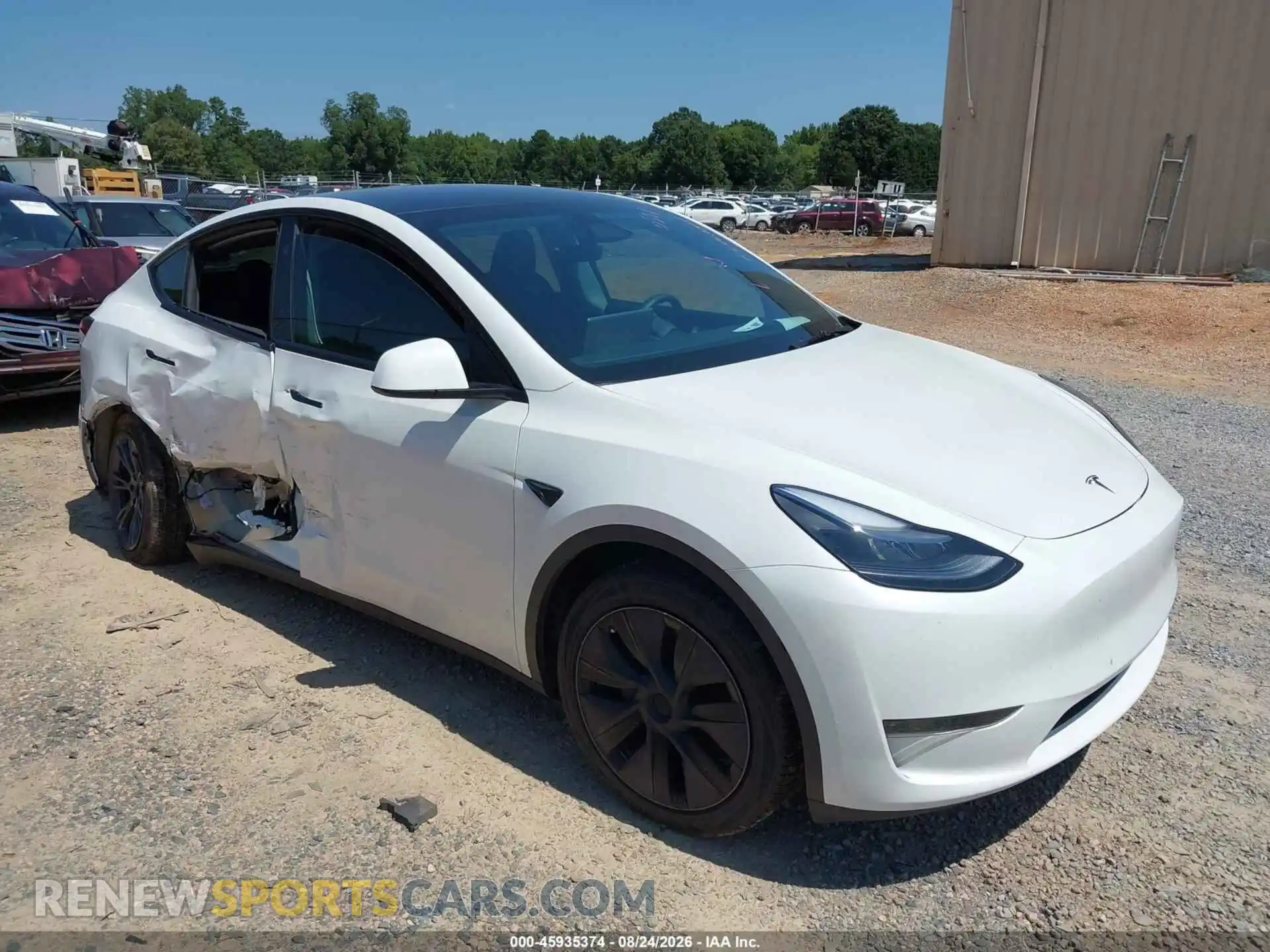 1 fotografías del automóvil dañado 7SAYGDEDXRA320569 TESLA MODEL Y 2024