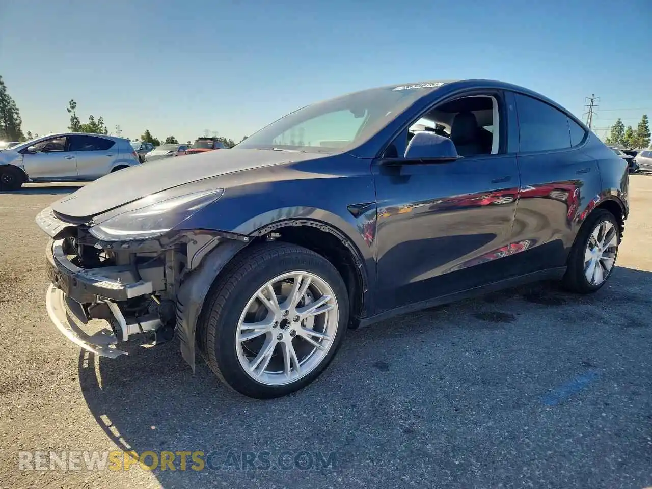 1 fotografías del automóvil dañado 7SAYGDEDXRF001935 TESLA MODEL Y 2024