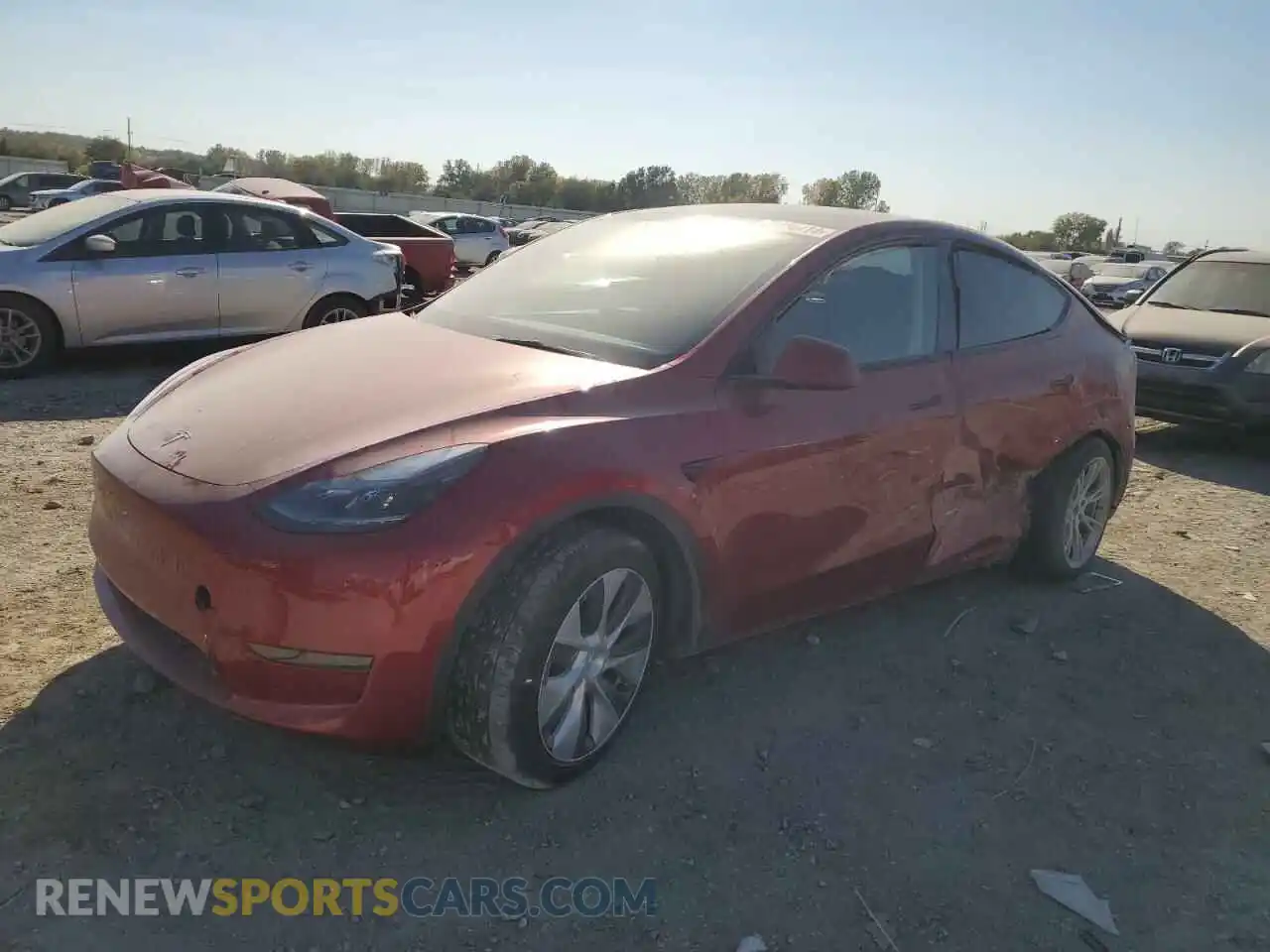 1 fotografías del automóvil dañado 7SAYGDEDXRF005354 TESLA MODEL Y 2024