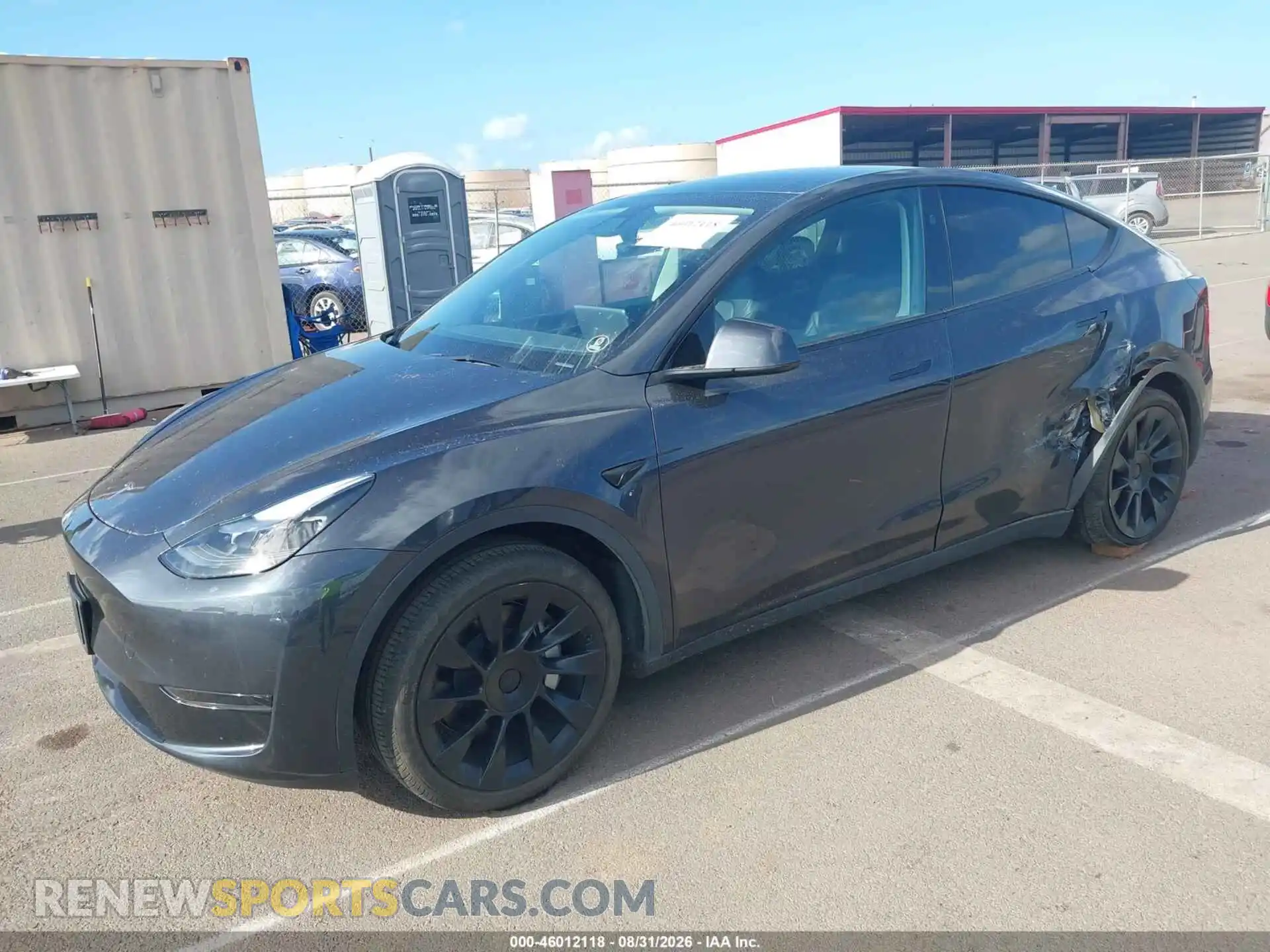 2 Photograph of a damaged car 7SAYGDEDXRF016368 TESLA MODEL Y 2024