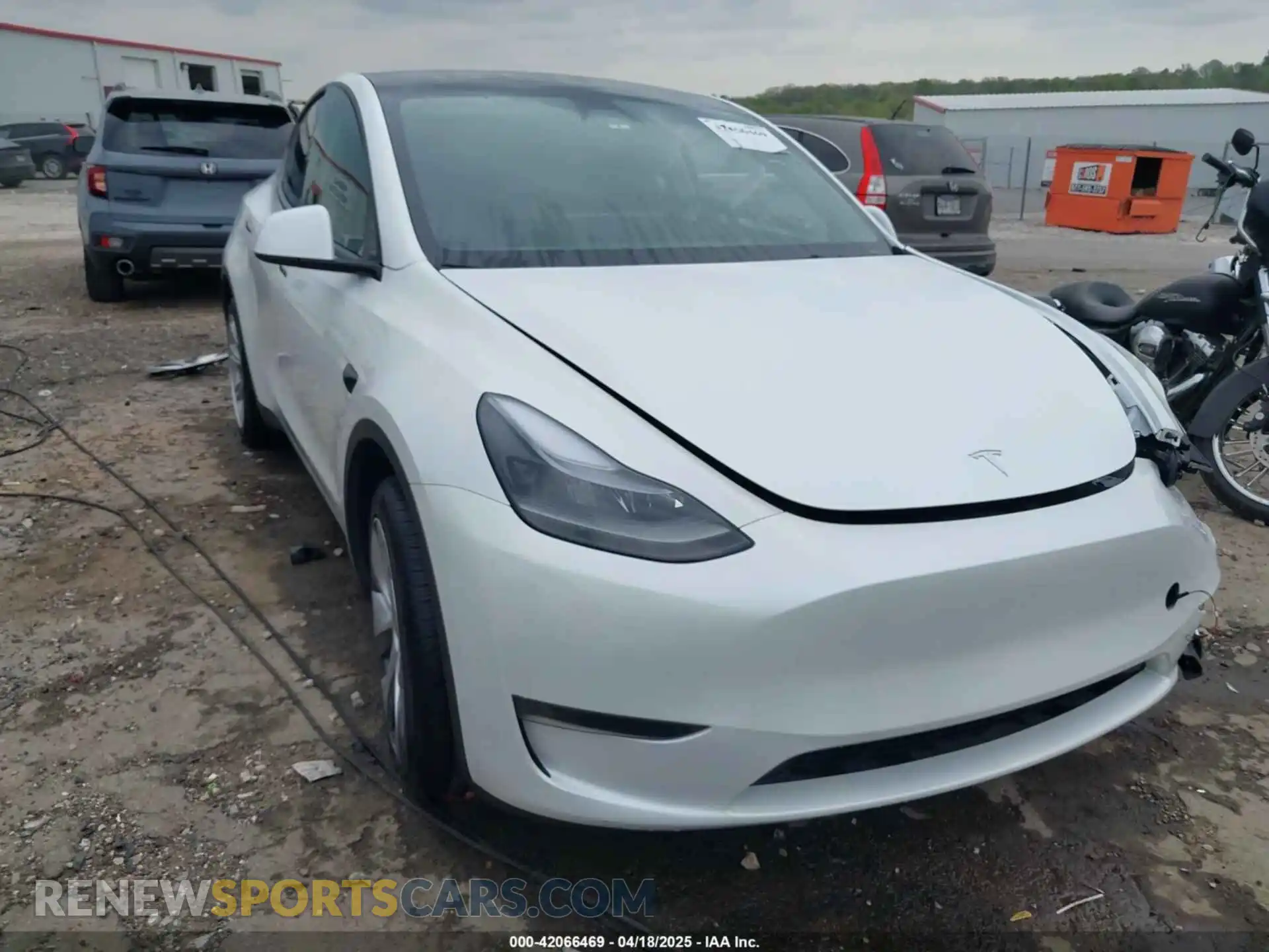 1 fotografías del automóvil dañado 7SAYGDEDXRF035969 TESLA MODEL Y 2024