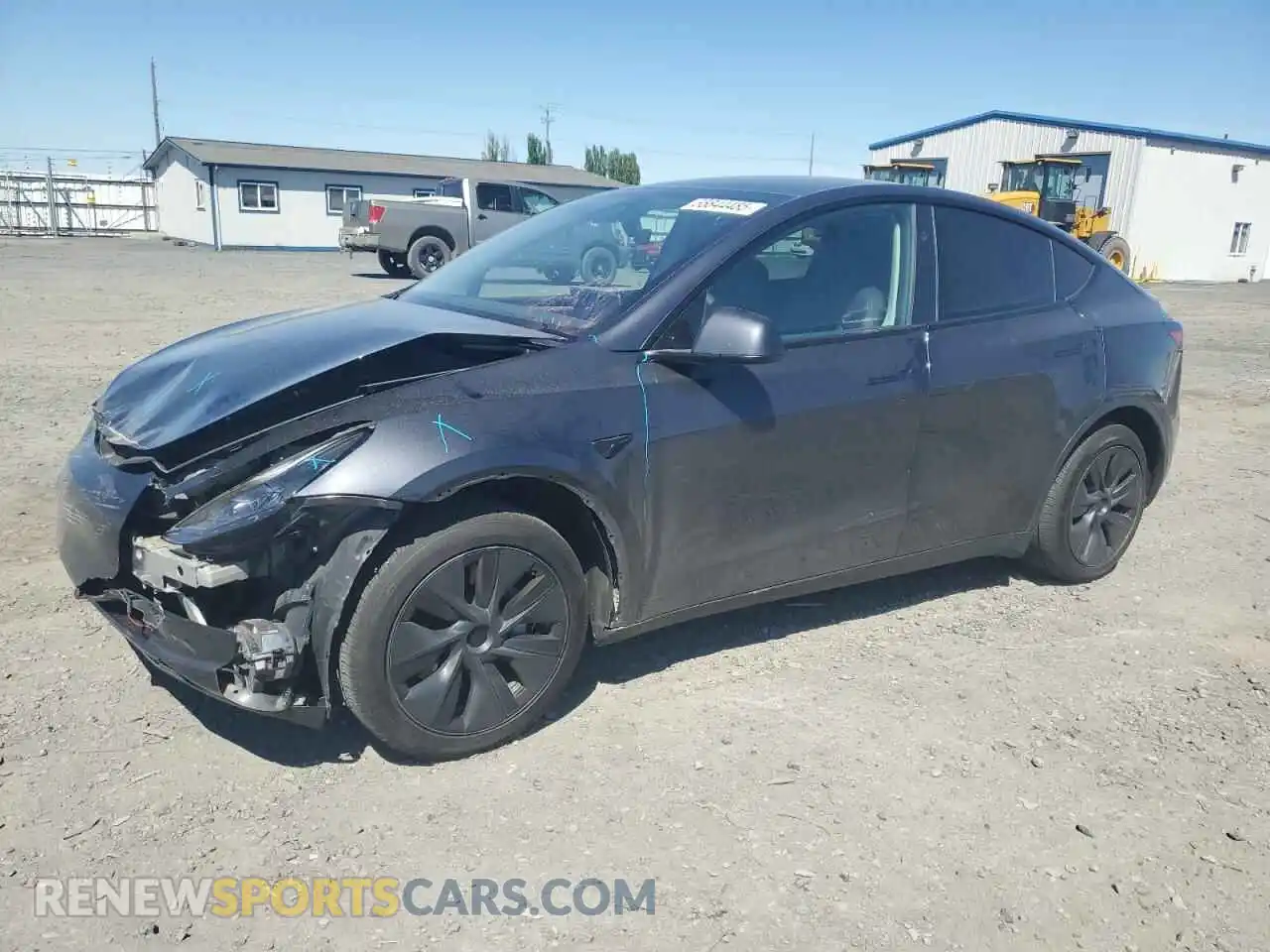 1 Photograph of a damaged car 7SAYGDEDXRF103445 TESLA MODEL Y 2024