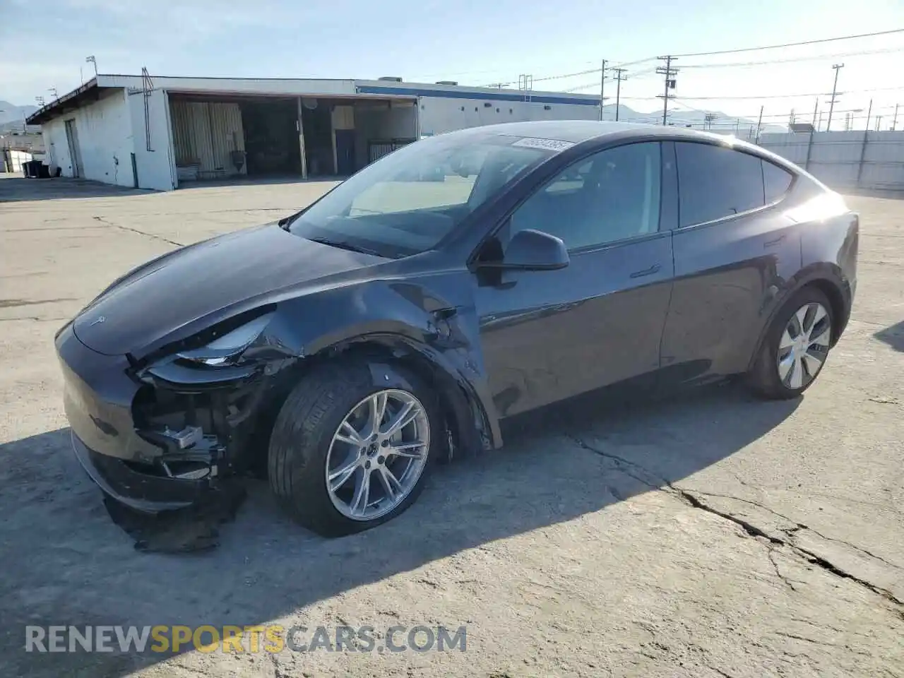 1 Photograph of a damaged car 7SAYGDEE0RA230324 TESLA MODEL Y 2024