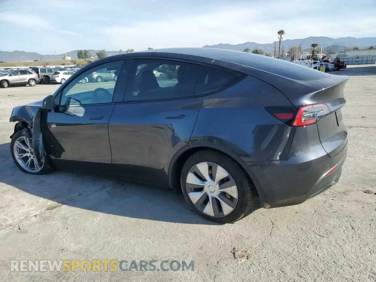 2 Photograph of a damaged car 7SAYGDEE0RA230324 TESLA MODEL Y 2024