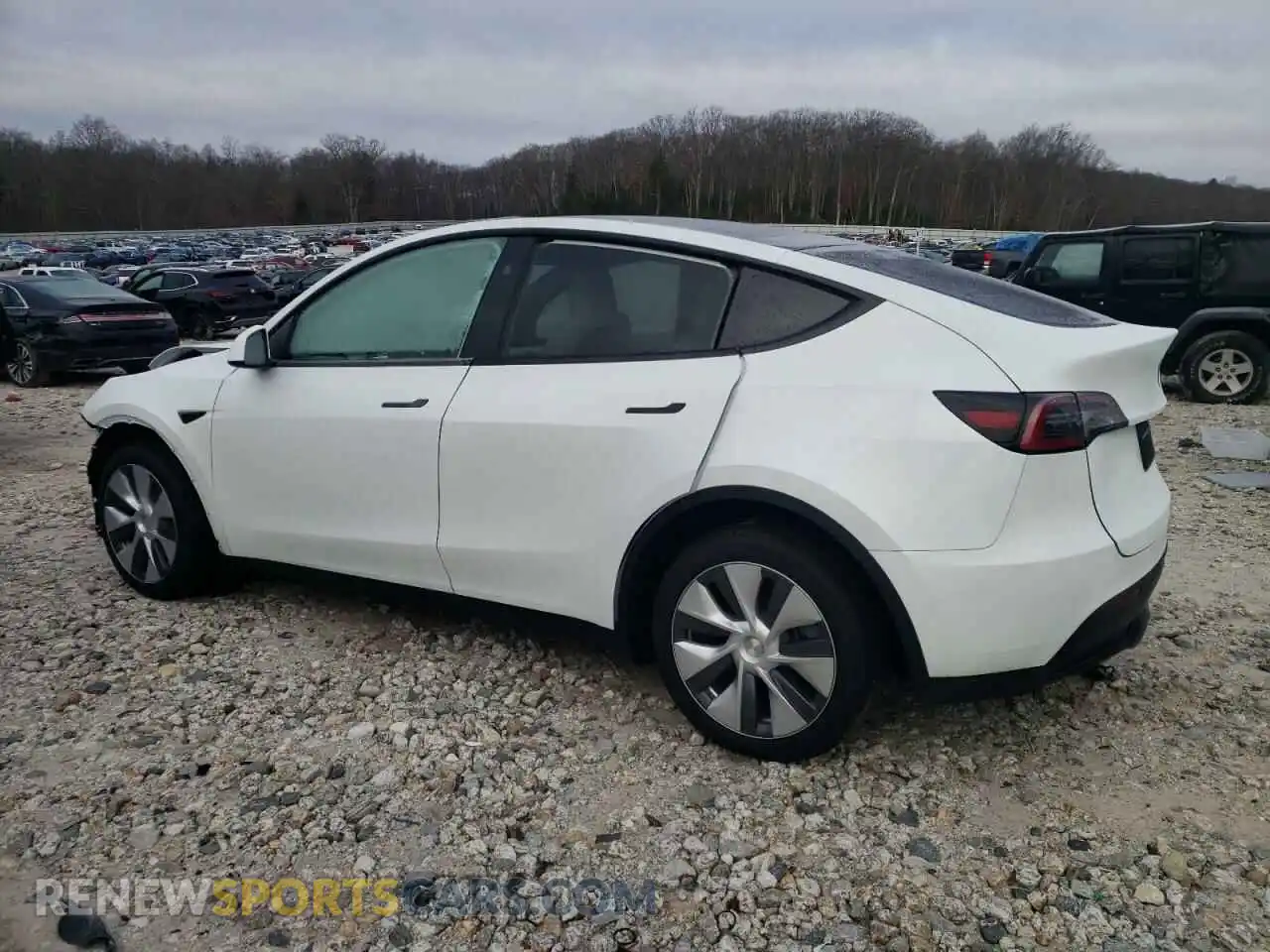 2 Photograph of a damaged car 7SAYGDEE0RA239959 TESLA MODEL Y 2024
