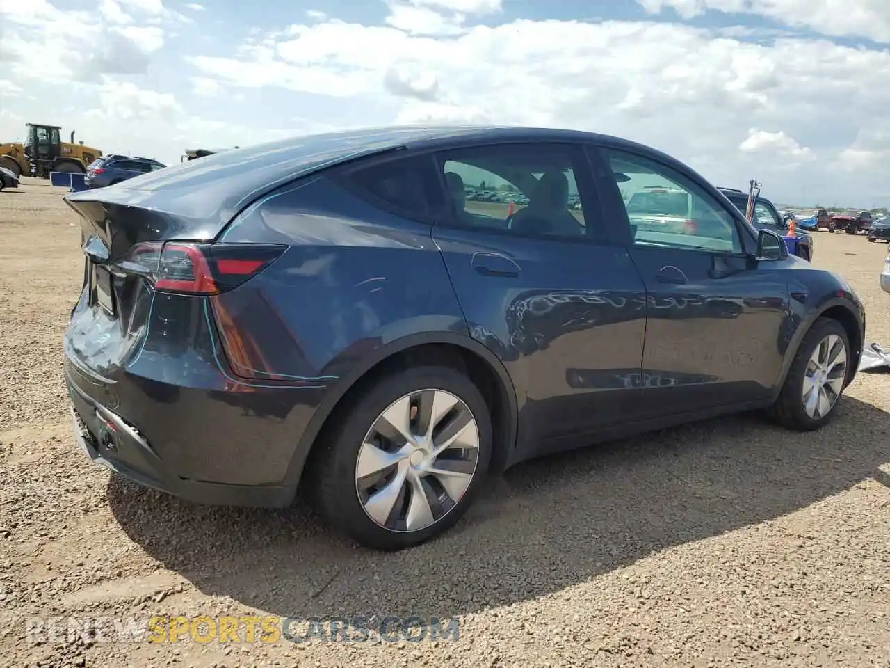3 Photograph of a damaged car 7SAYGDEE0RA252078 TESLA MODEL Y 2024